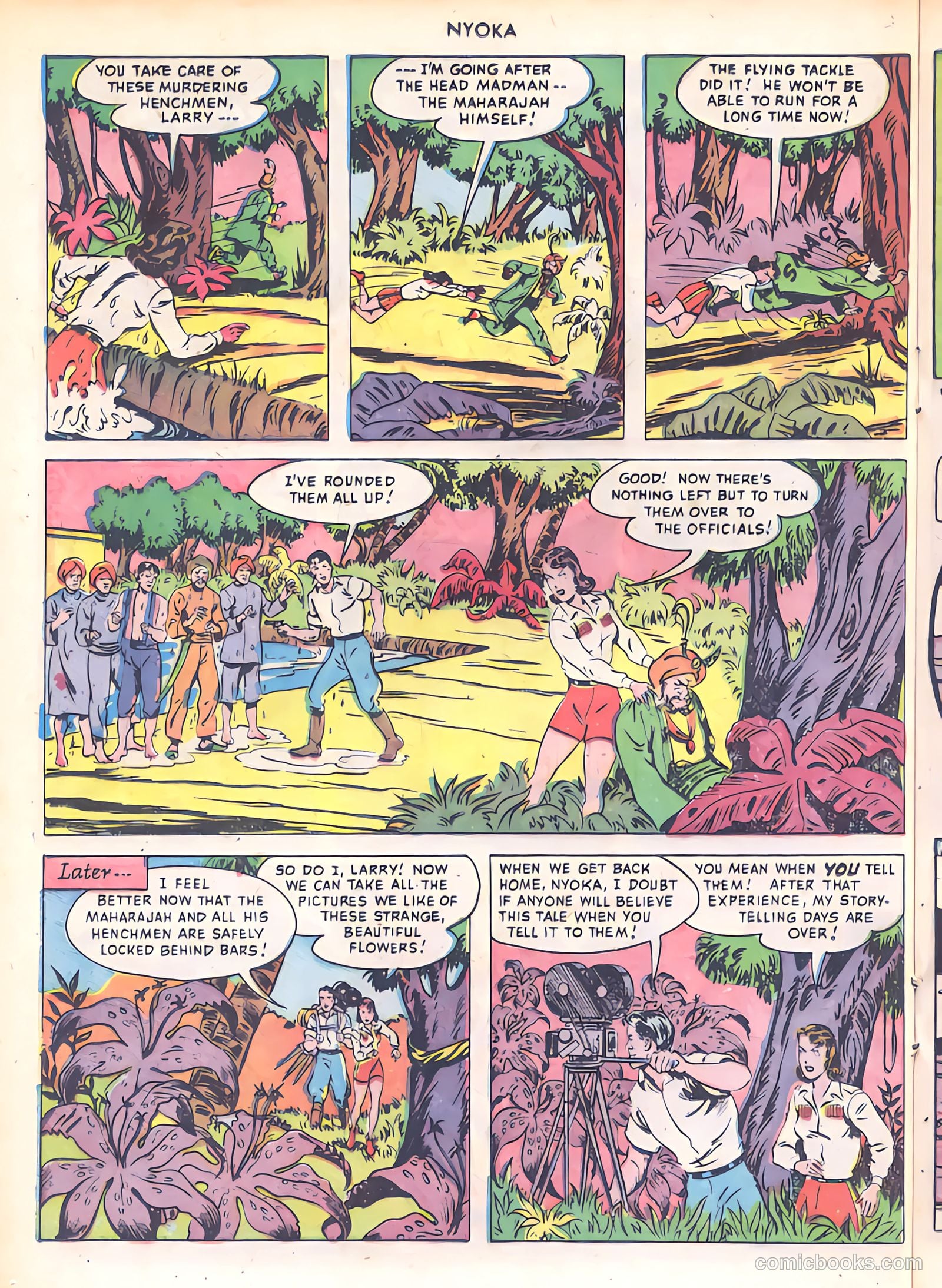 Nyoka the Jungle Girl #50 (1950) — page 24 of 52