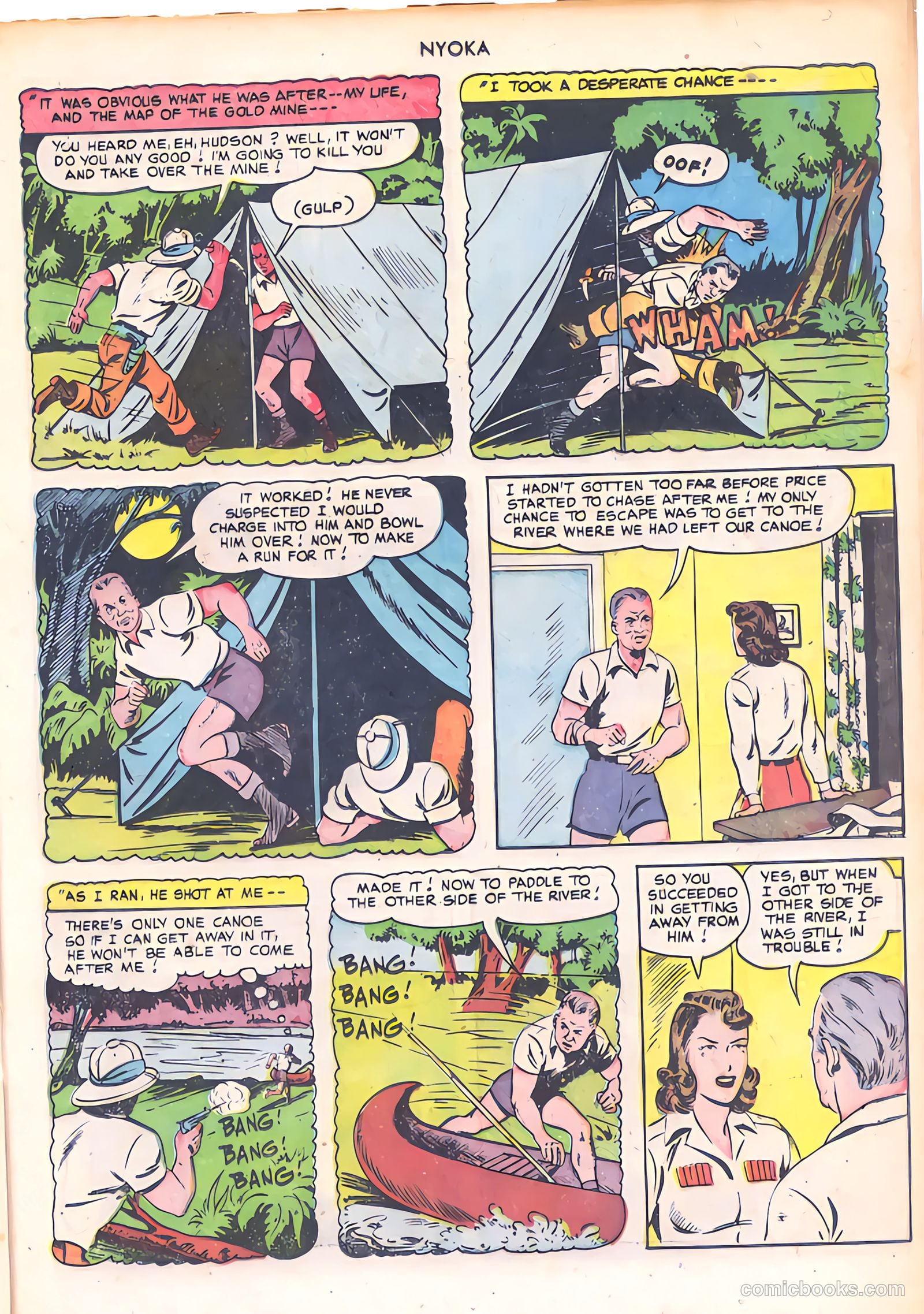 Nyoka the Jungle Girl #50 (1950) — page 29 of 52