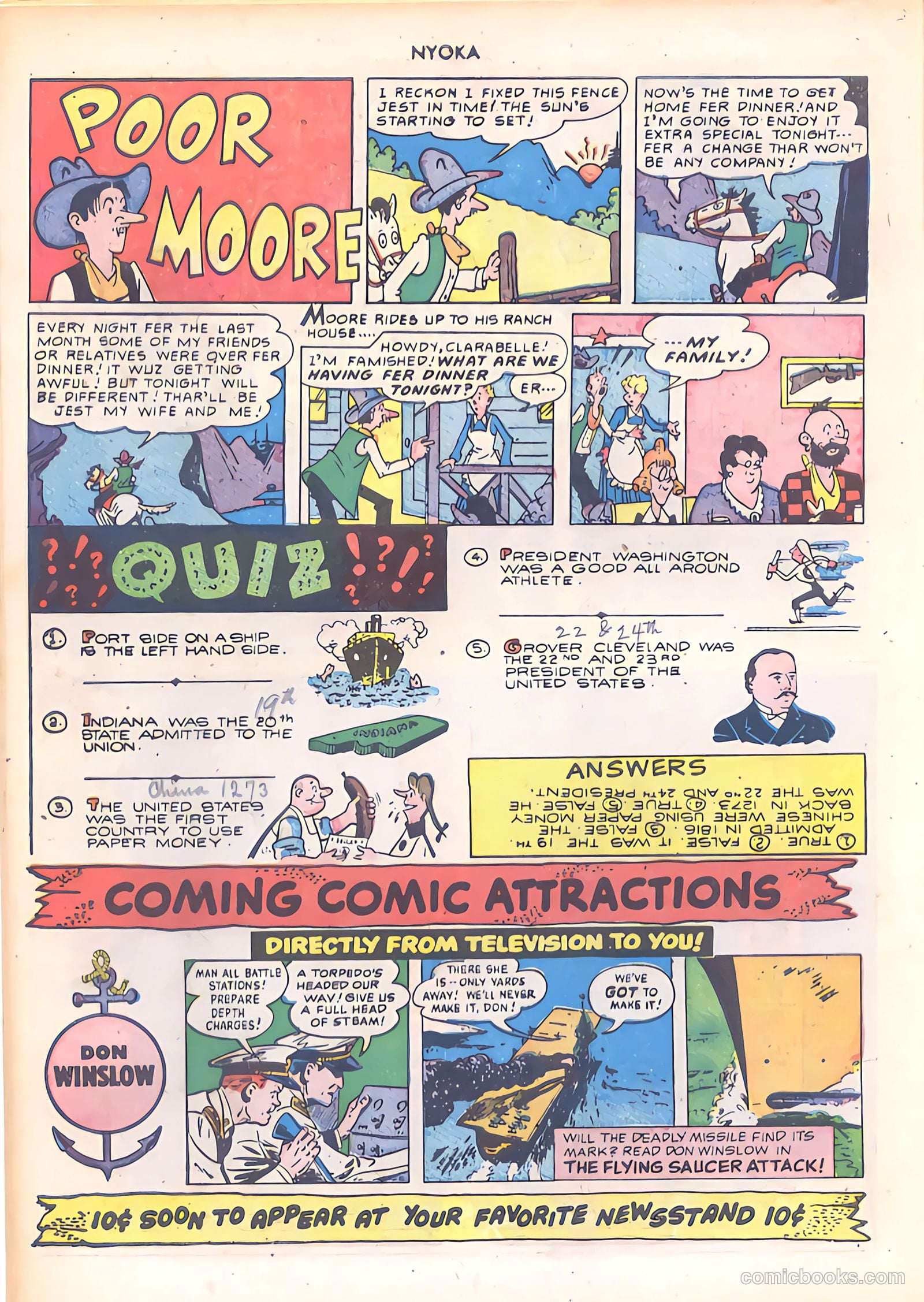 Nyoka the Jungle Girl #50 (1950) — page 34 of 52