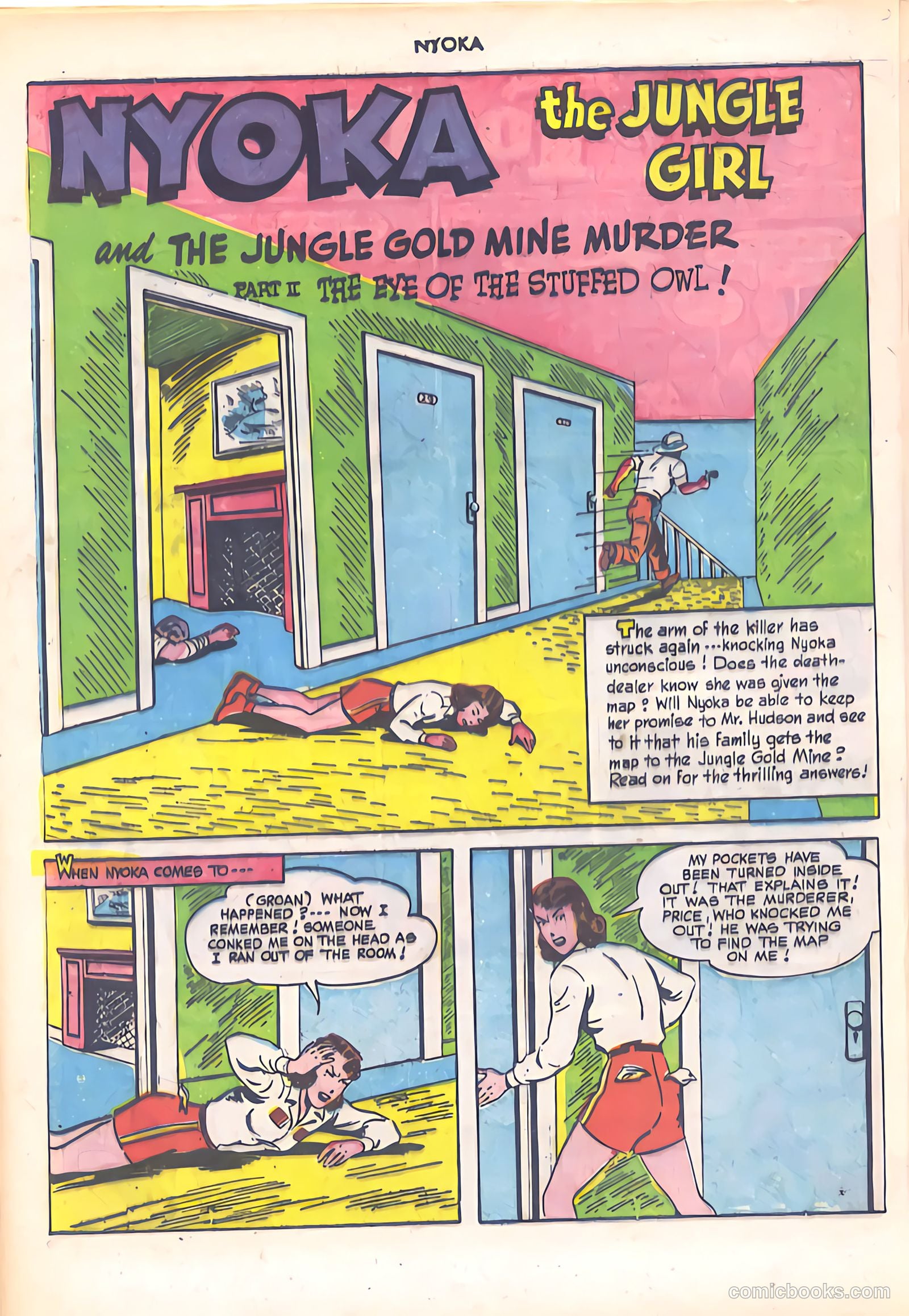 Nyoka the Jungle Girl #50 (1950) — page 36 of 52