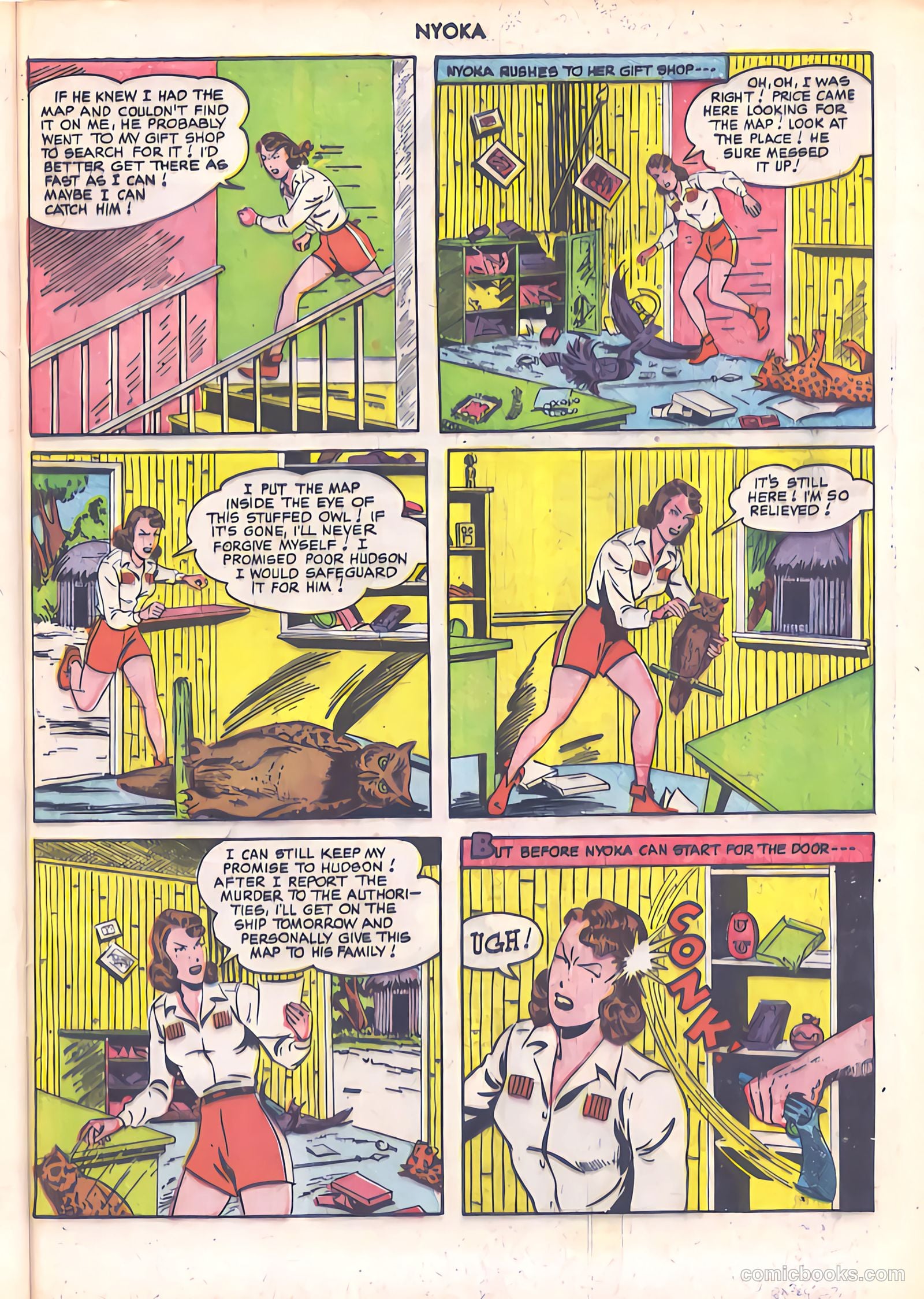 Nyoka the Jungle Girl #50 (1950) — page 37 of 52