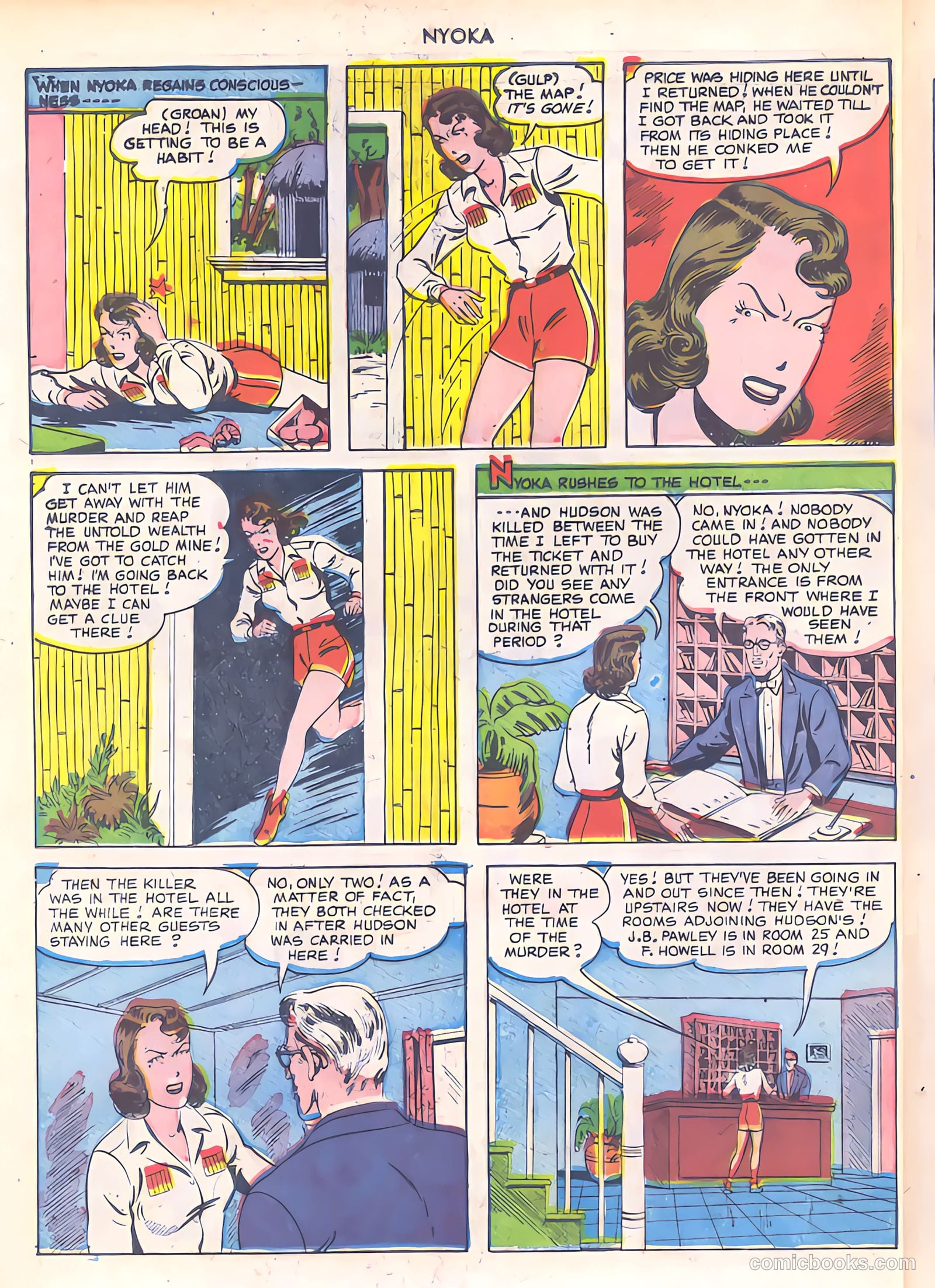 Nyoka the Jungle Girl #50 (1950) — page 38 of 52