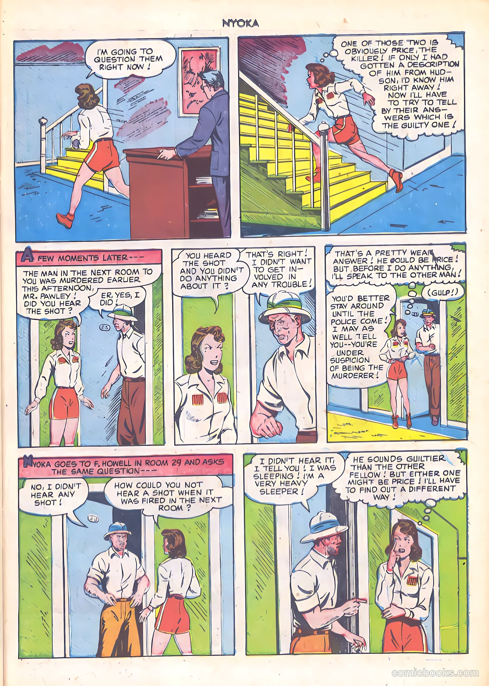 Nyoka the Jungle Girl #50 (1950) — page 39 of 52