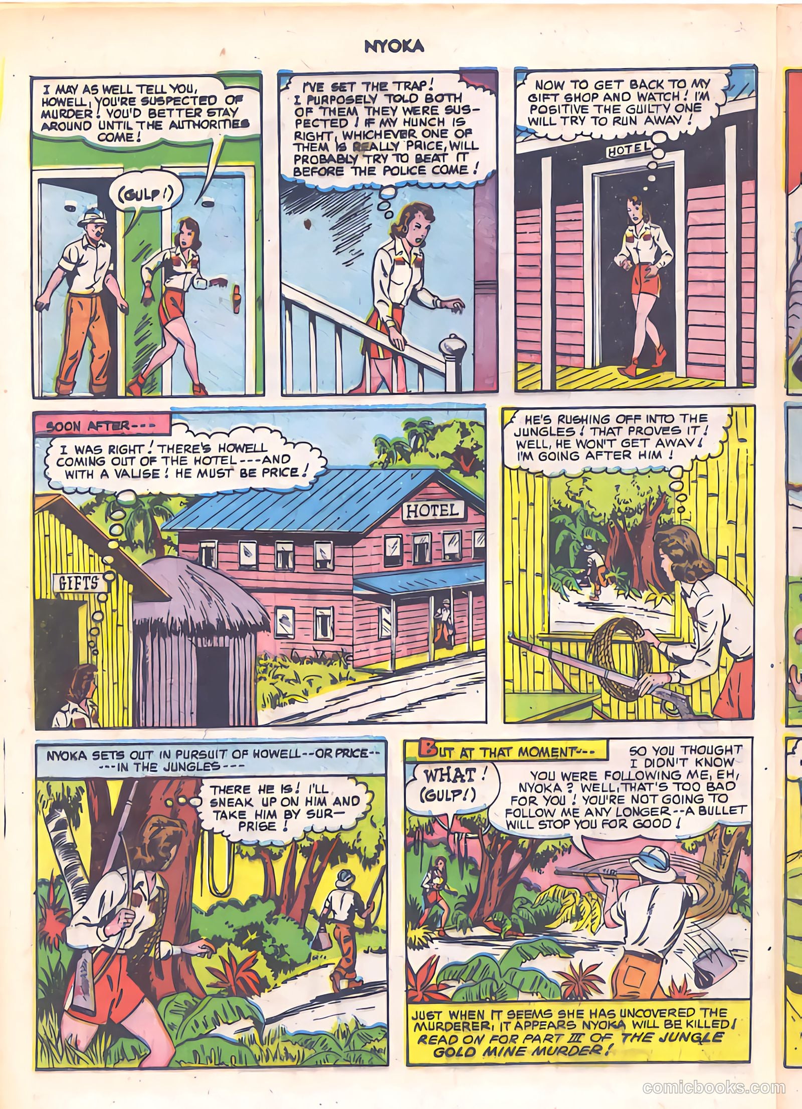Nyoka the Jungle Girl #50 (1950) — page 40 of 52