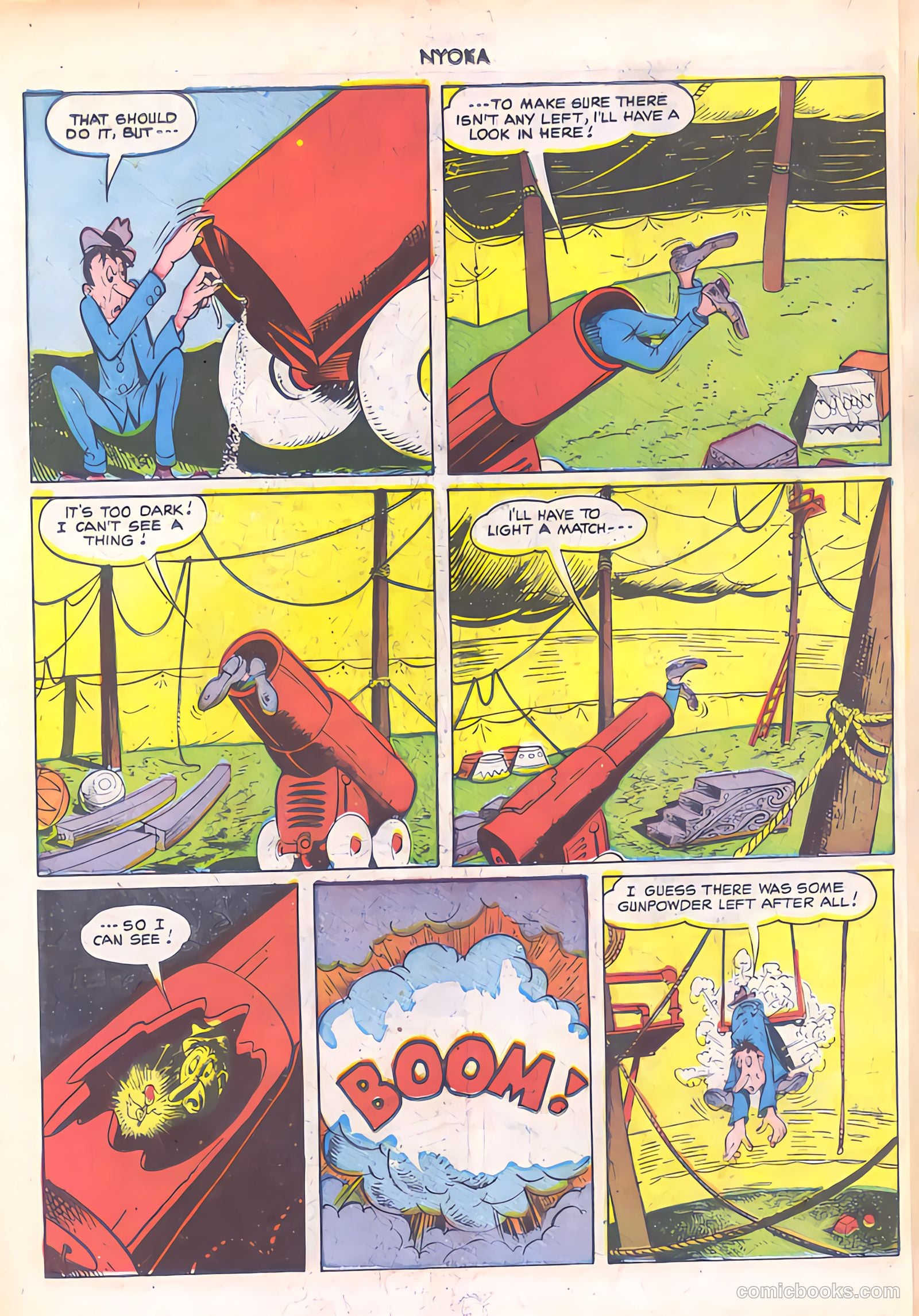 Nyoka the Jungle Girl #50 (1950) — page 42 of 52