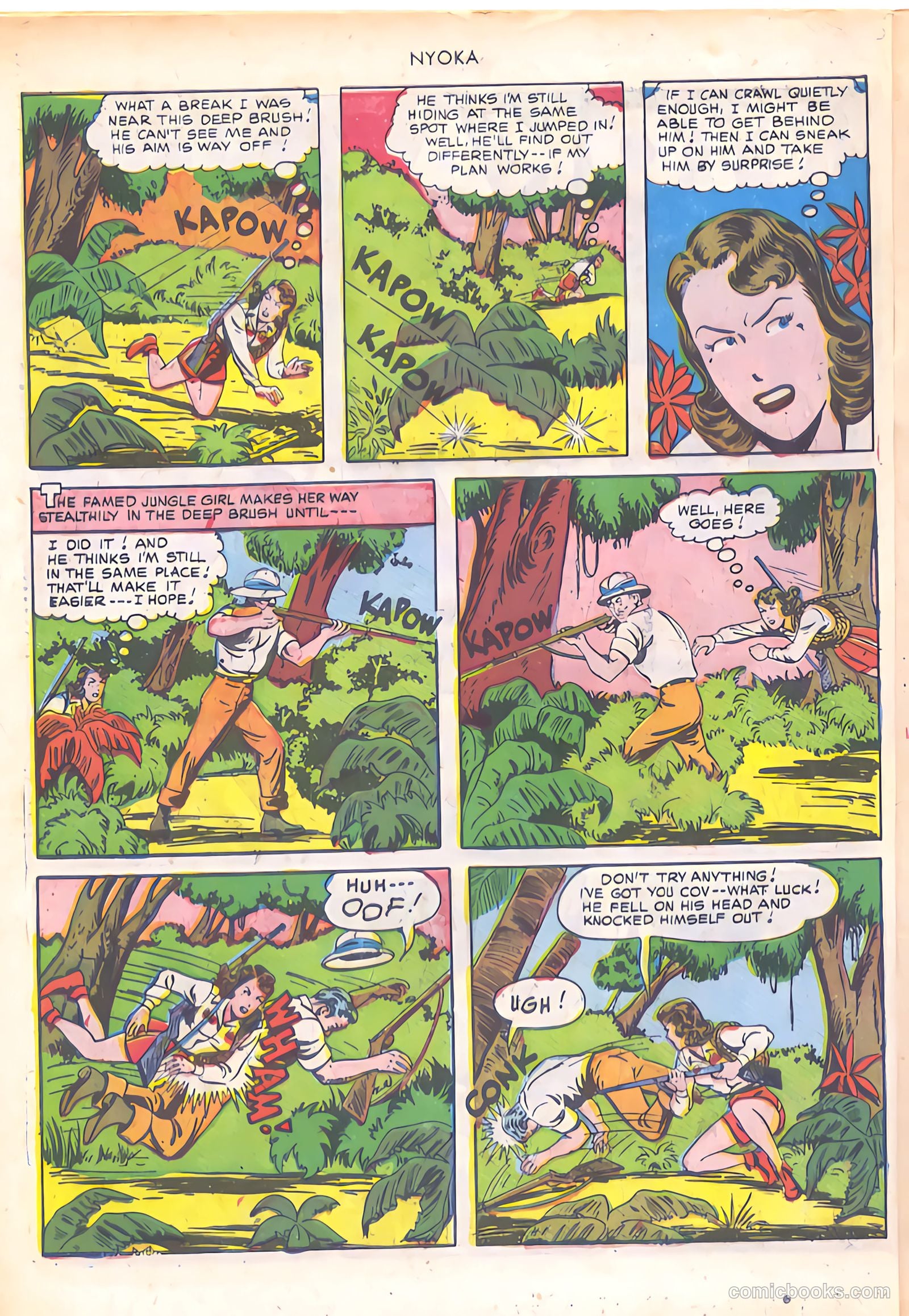 Nyoka the Jungle Girl #50 (1950) — page 46 of 52