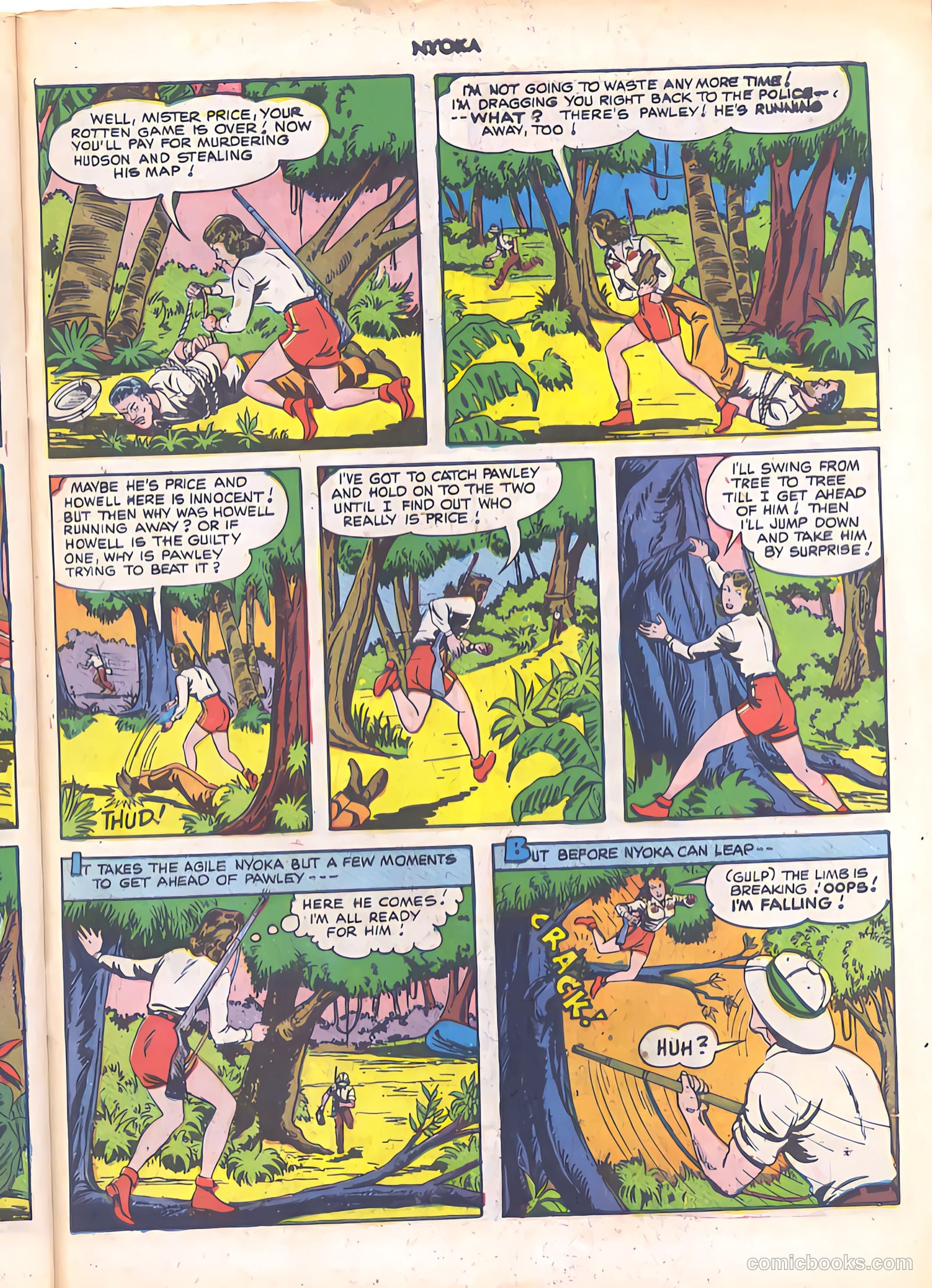 Nyoka the Jungle Girl #50 (1950) — page 47 of 52