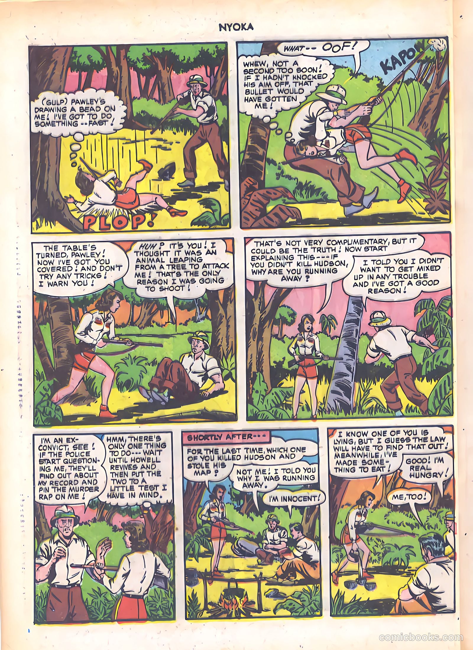 Nyoka the Jungle Girl #50 (1950) — page 48 of 52