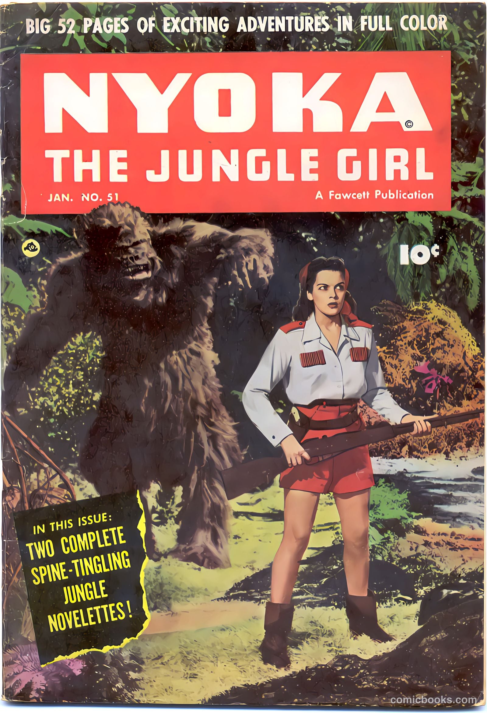 Nyoka the Jungle Girl #51