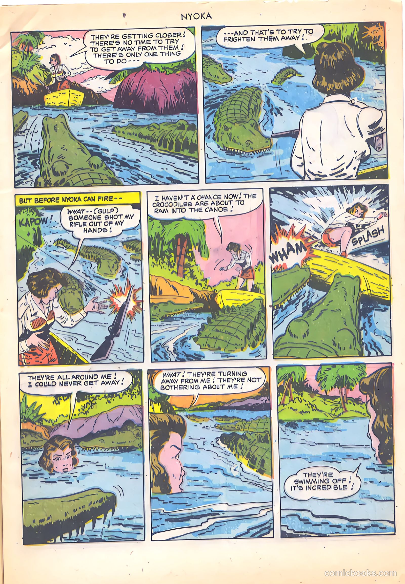 Nyoka the Jungle Girl #51 (1950) — page 5 of 52
