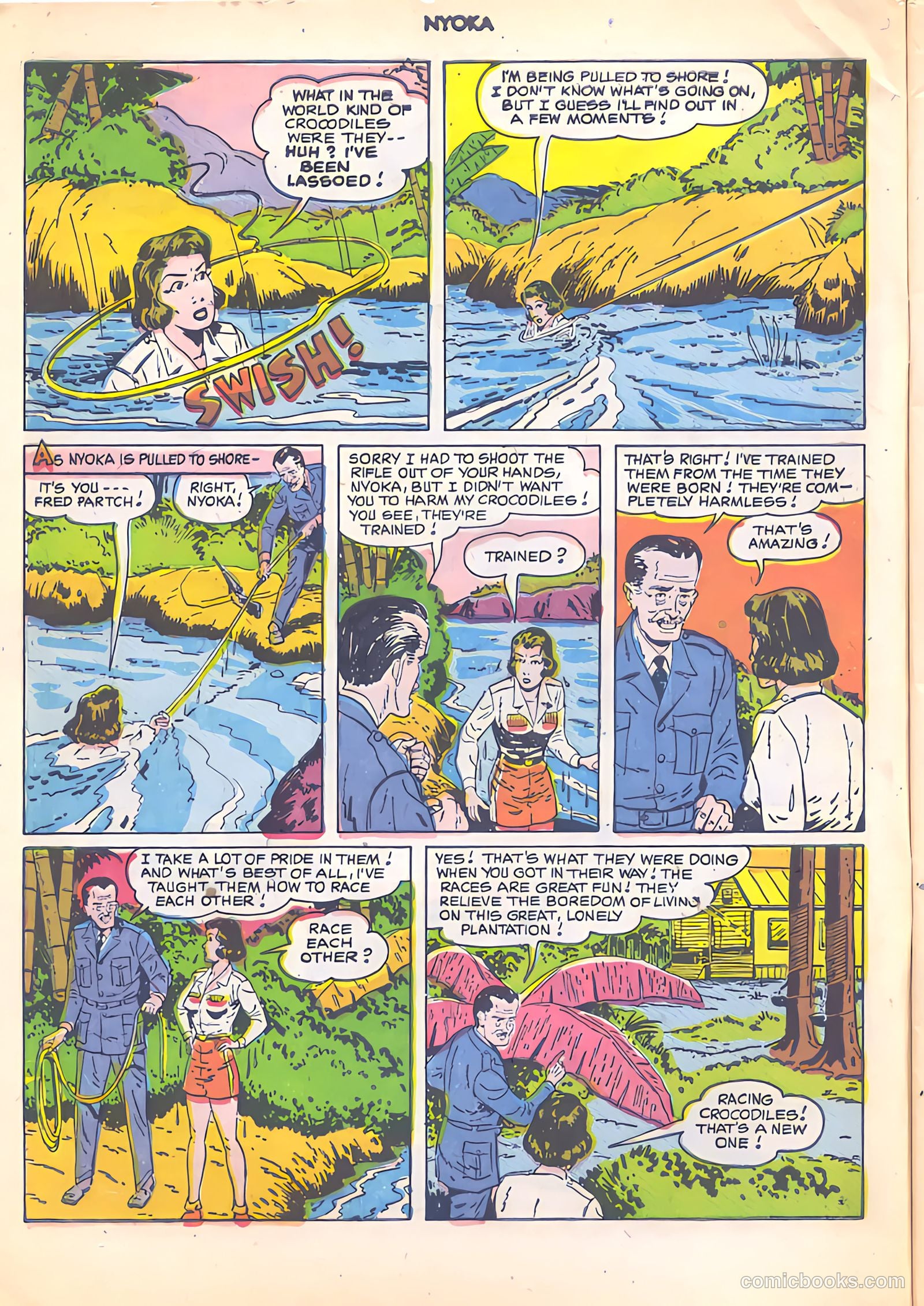Nyoka the Jungle Girl #51 (1950) — page 6 of 52