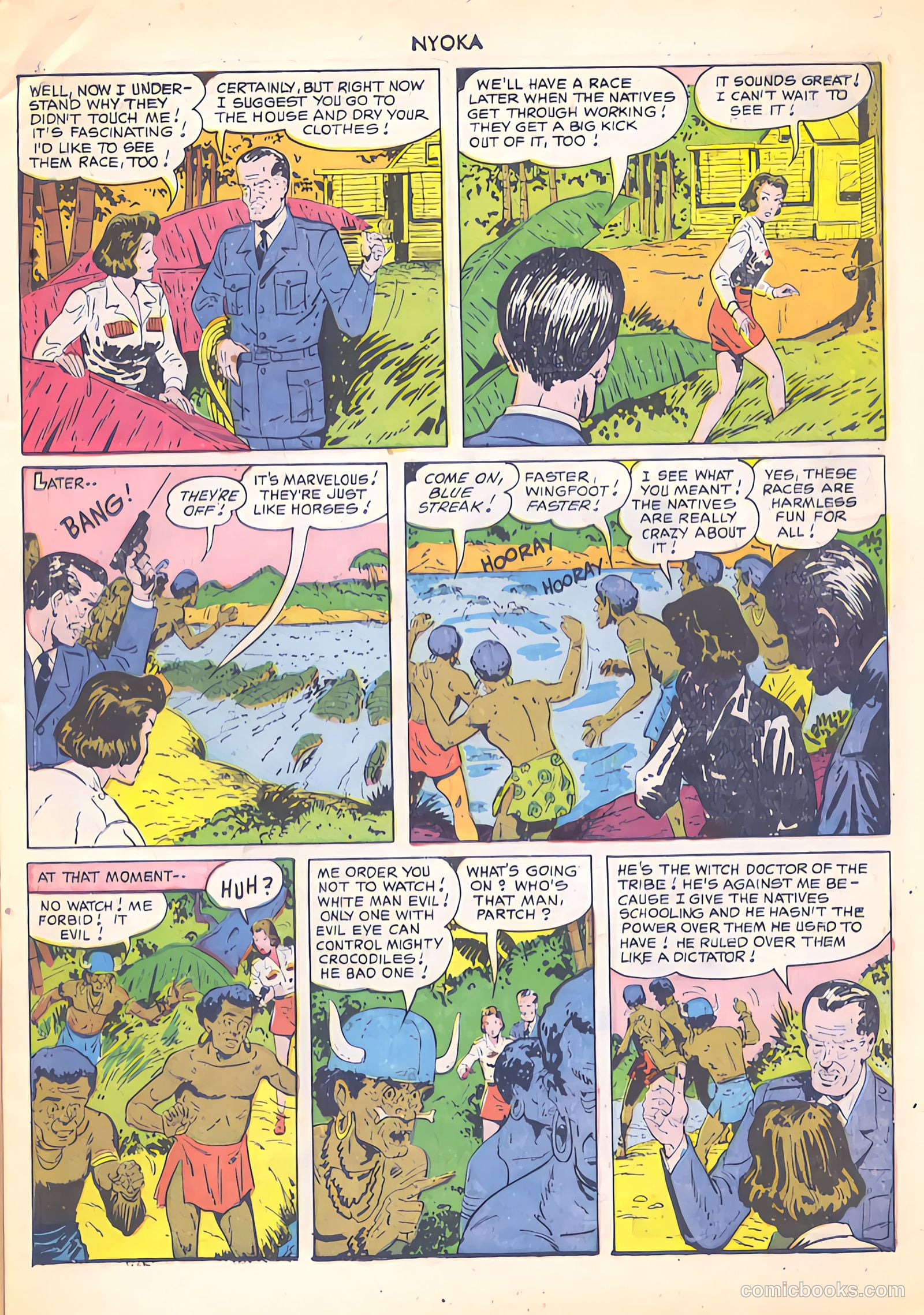 Nyoka the Jungle Girl #51 (1950) — page 7 of 52