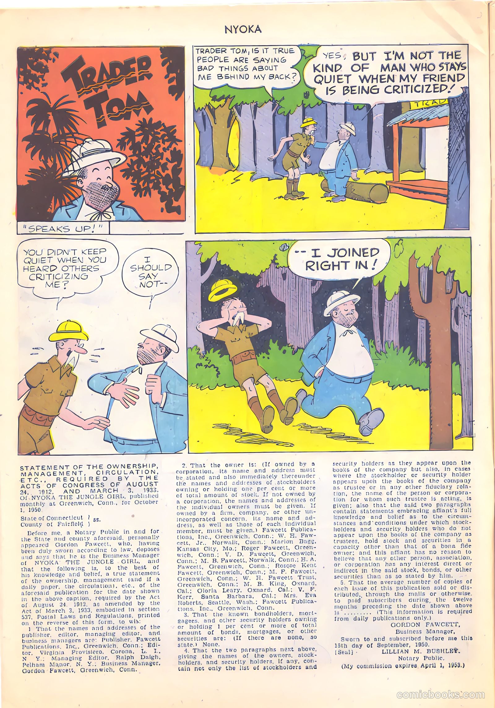 Nyoka the Jungle Girl #51 (1950) — page 10 of 52