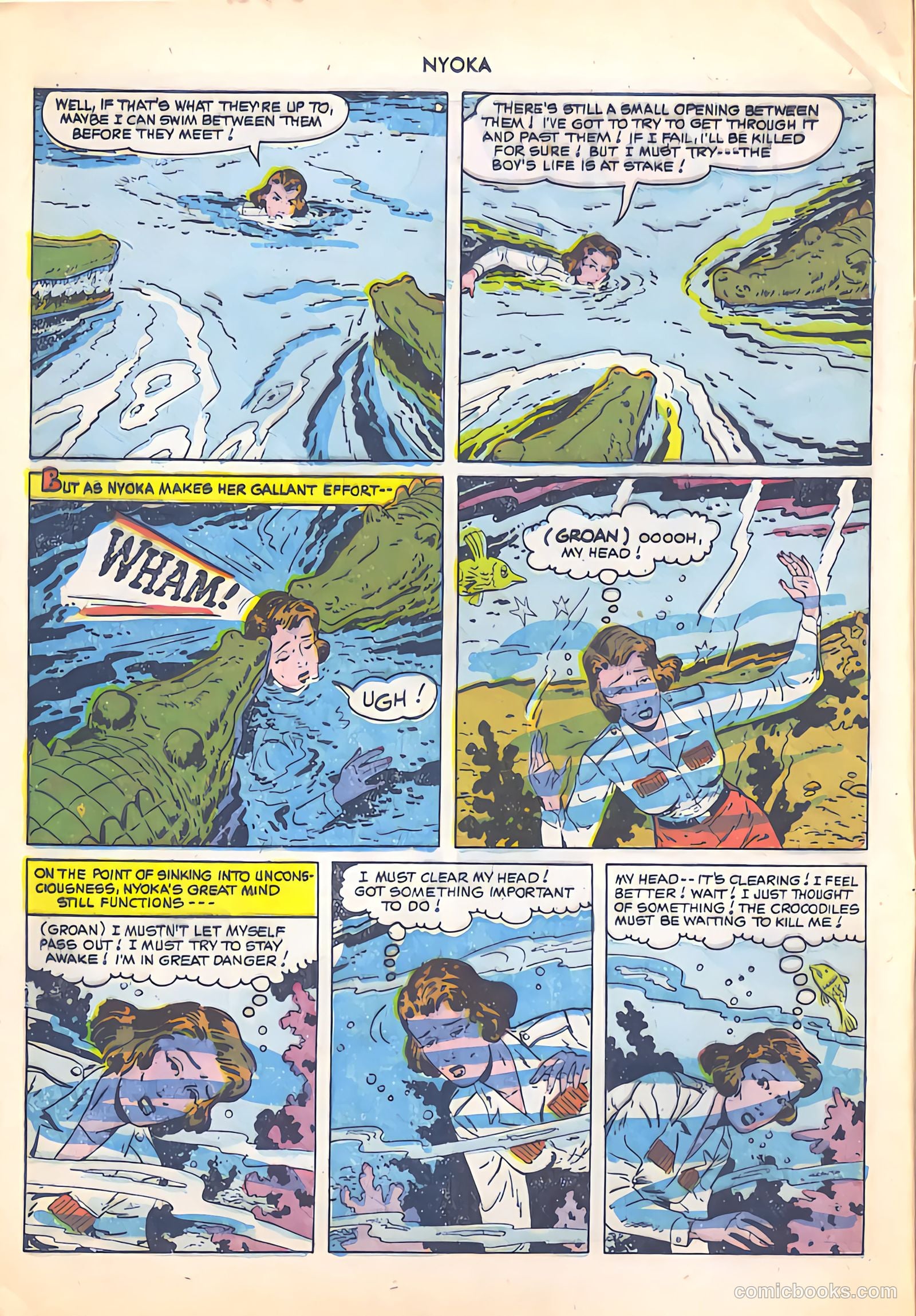 Nyoka the Jungle Girl #51 (1950) — page 12 of 52