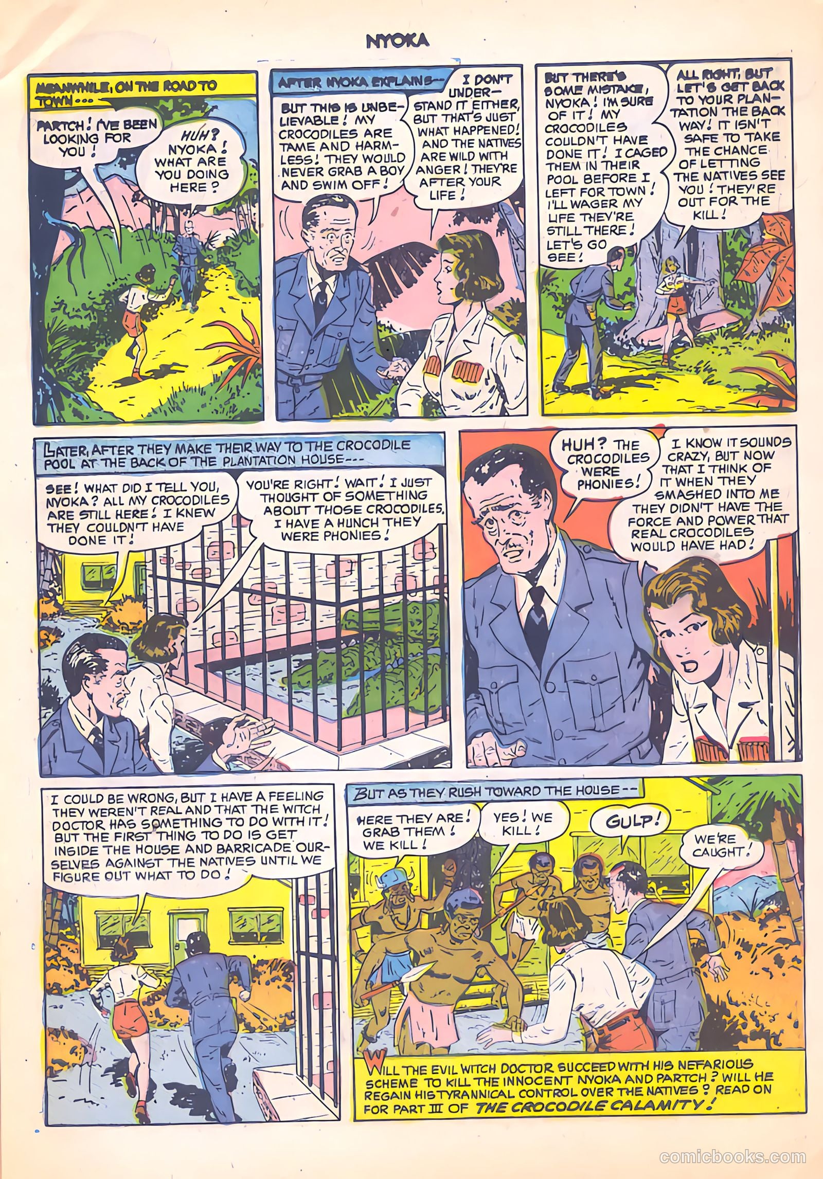 Nyoka the Jungle Girl #51 (1950) — page 15 of 52