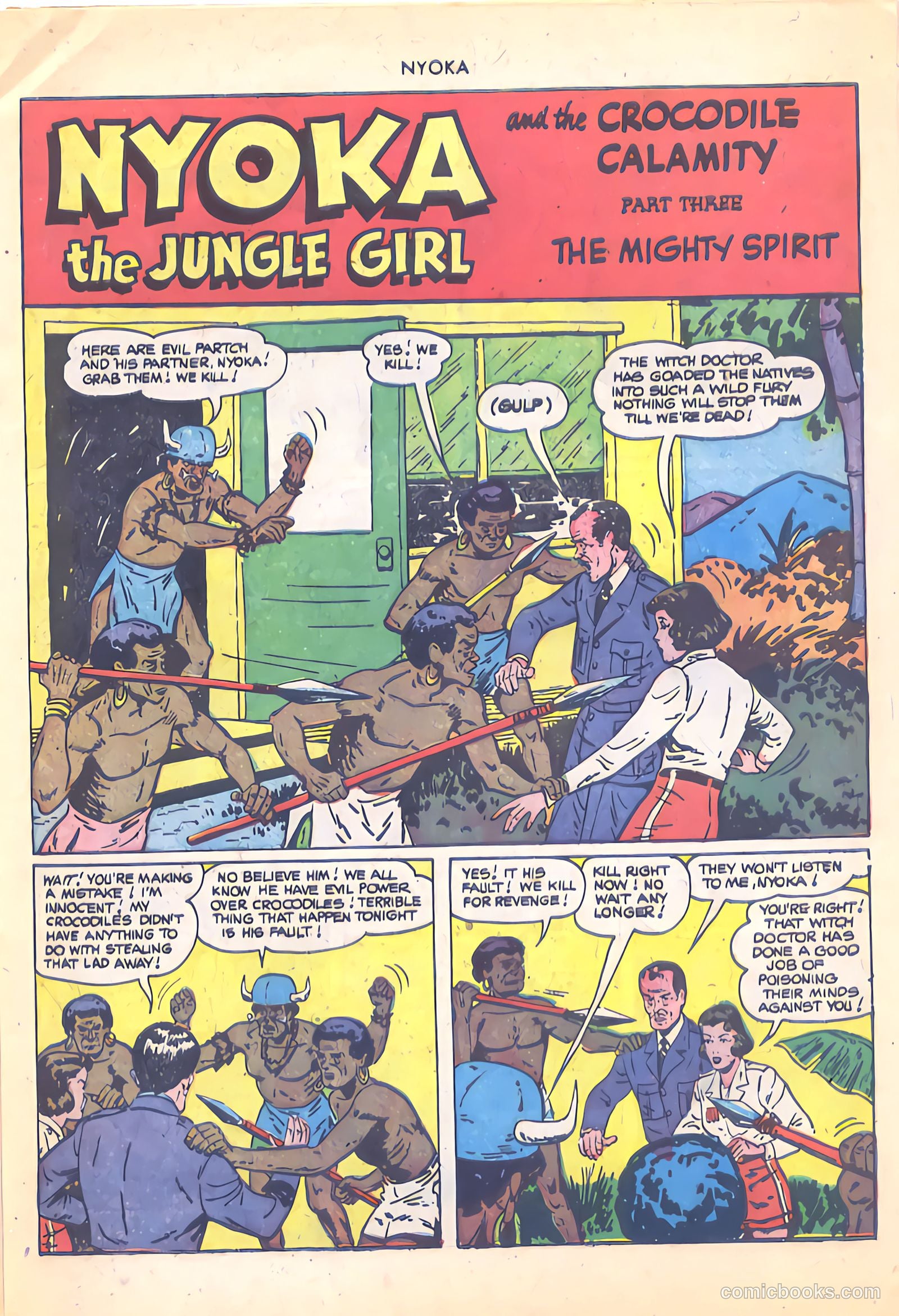 Nyoka the Jungle Girl #51 (1950) — page 19 of 52