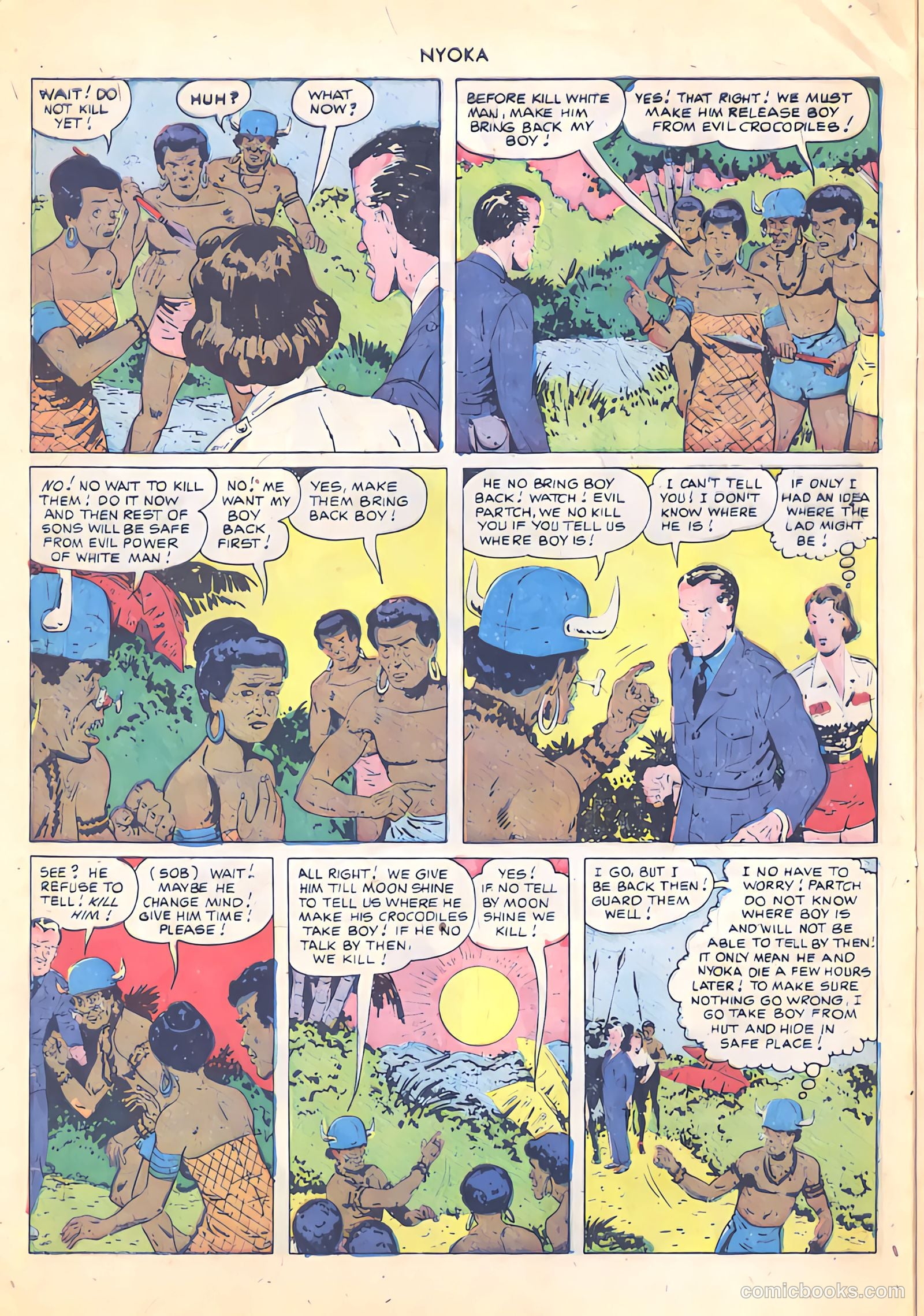 Nyoka the Jungle Girl #51 (1950) — page 20 of 52
