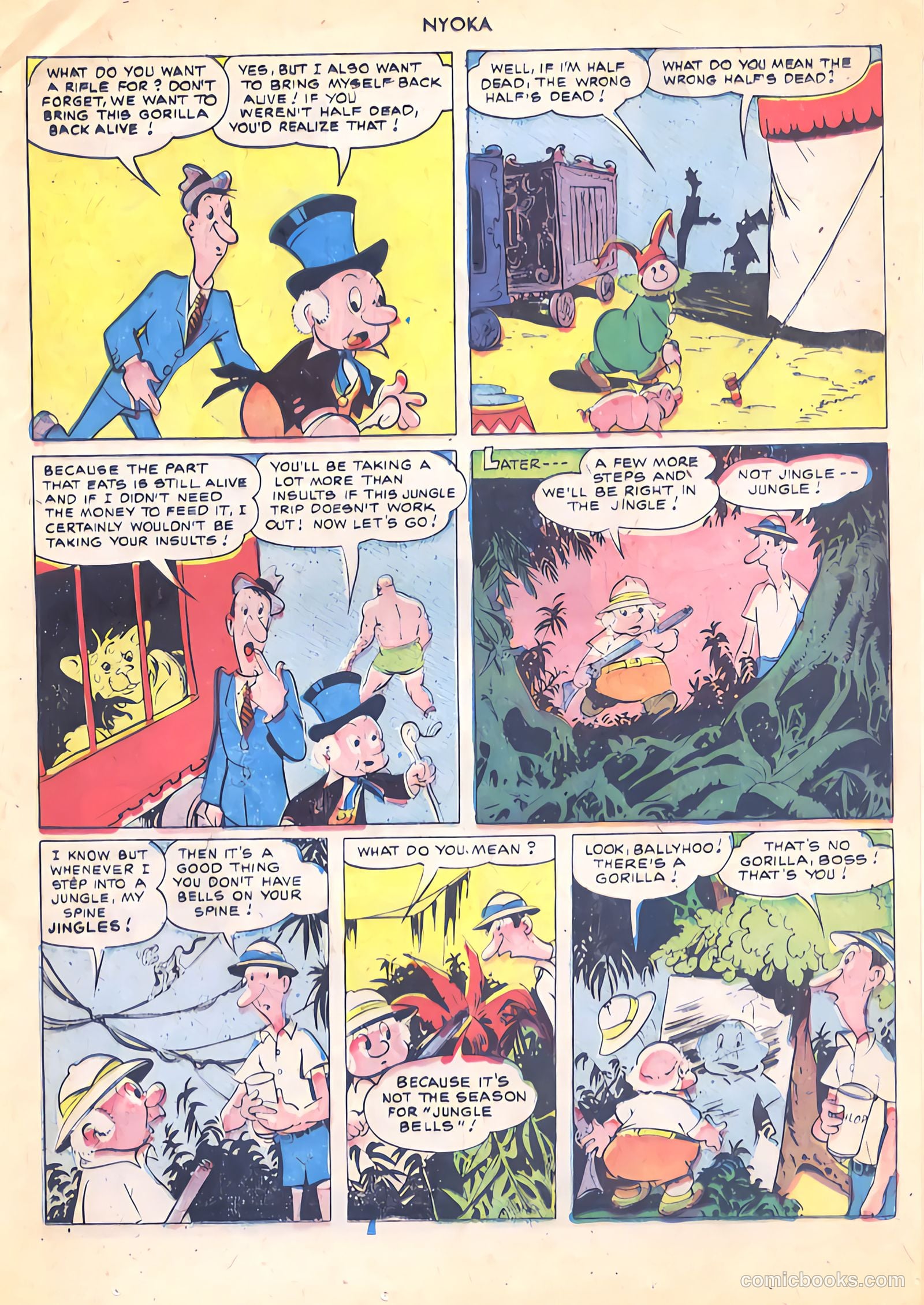 Nyoka the Jungle Girl #51 (1950) — page 25 of 52