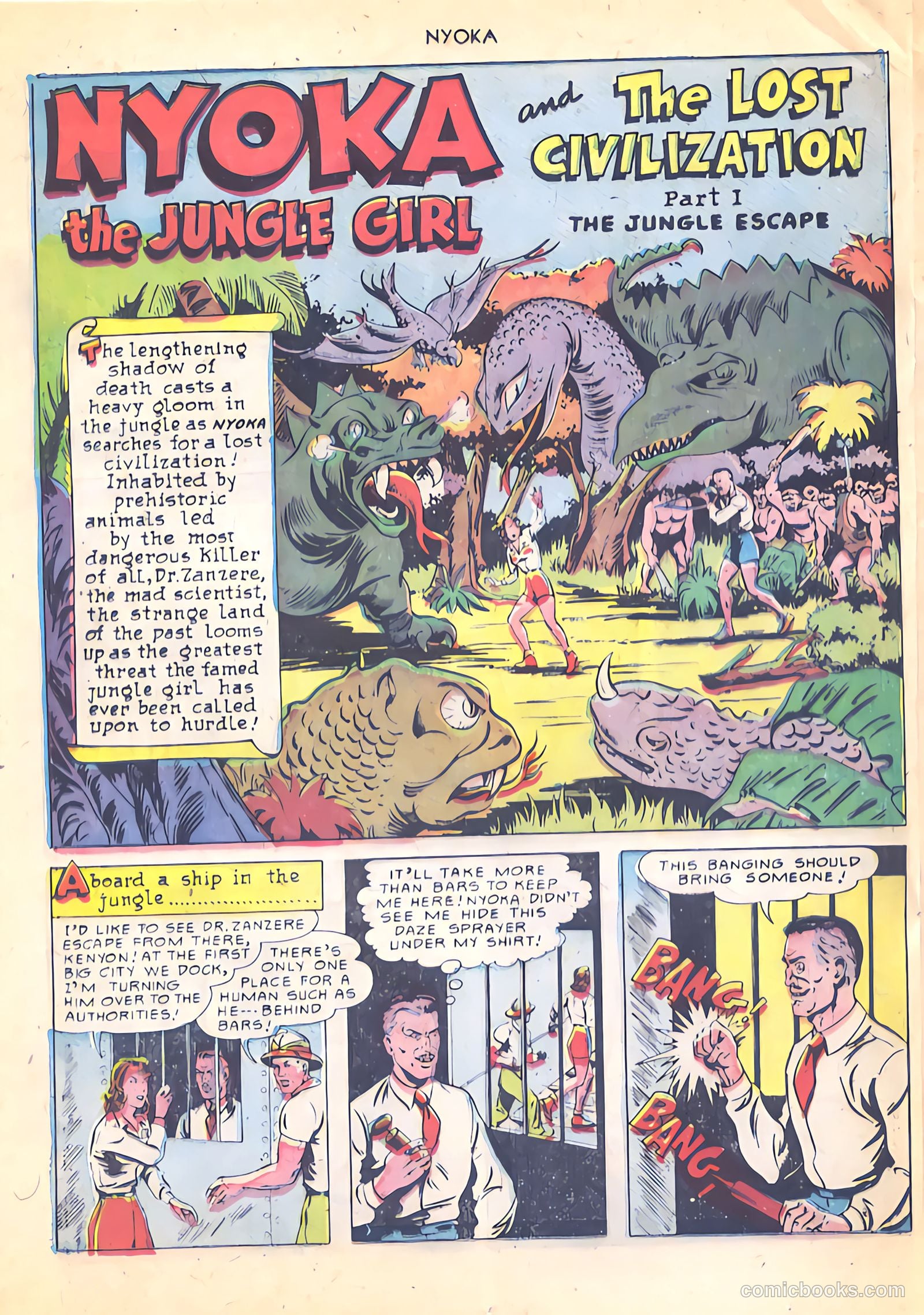 Nyoka the Jungle Girl #51 (1950) — page 28 of 52