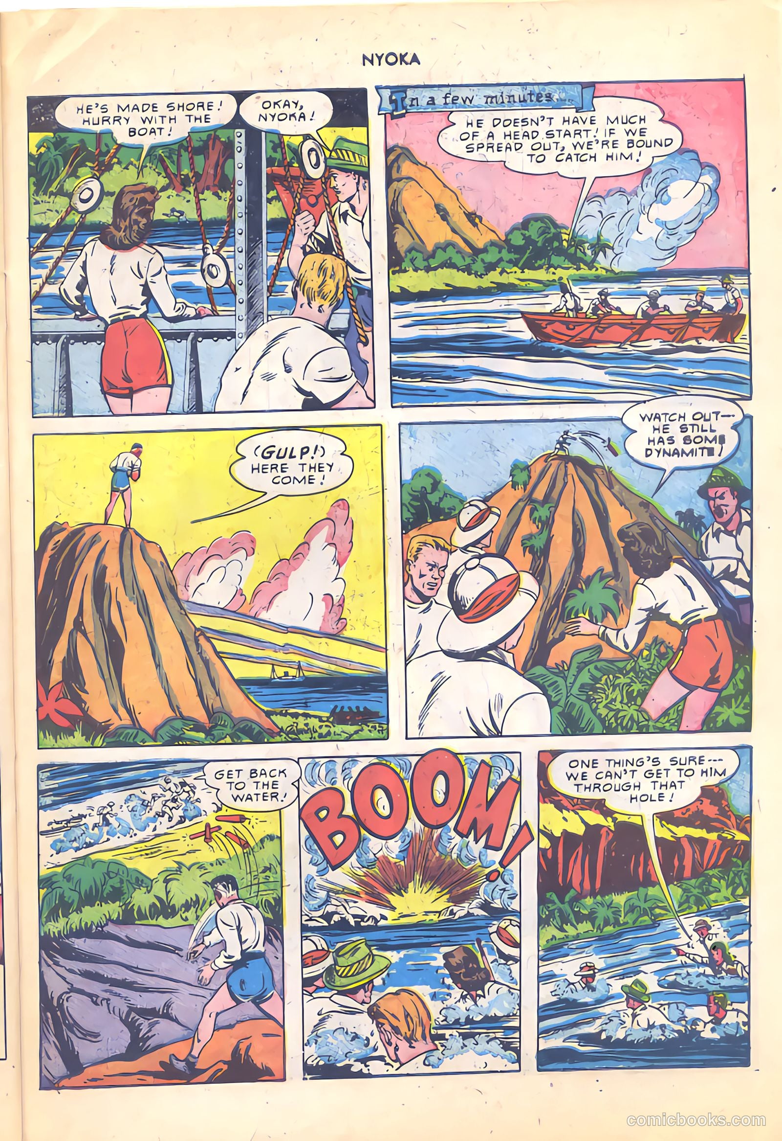 Nyoka the Jungle Girl #51 (1950) — page 31 of 52