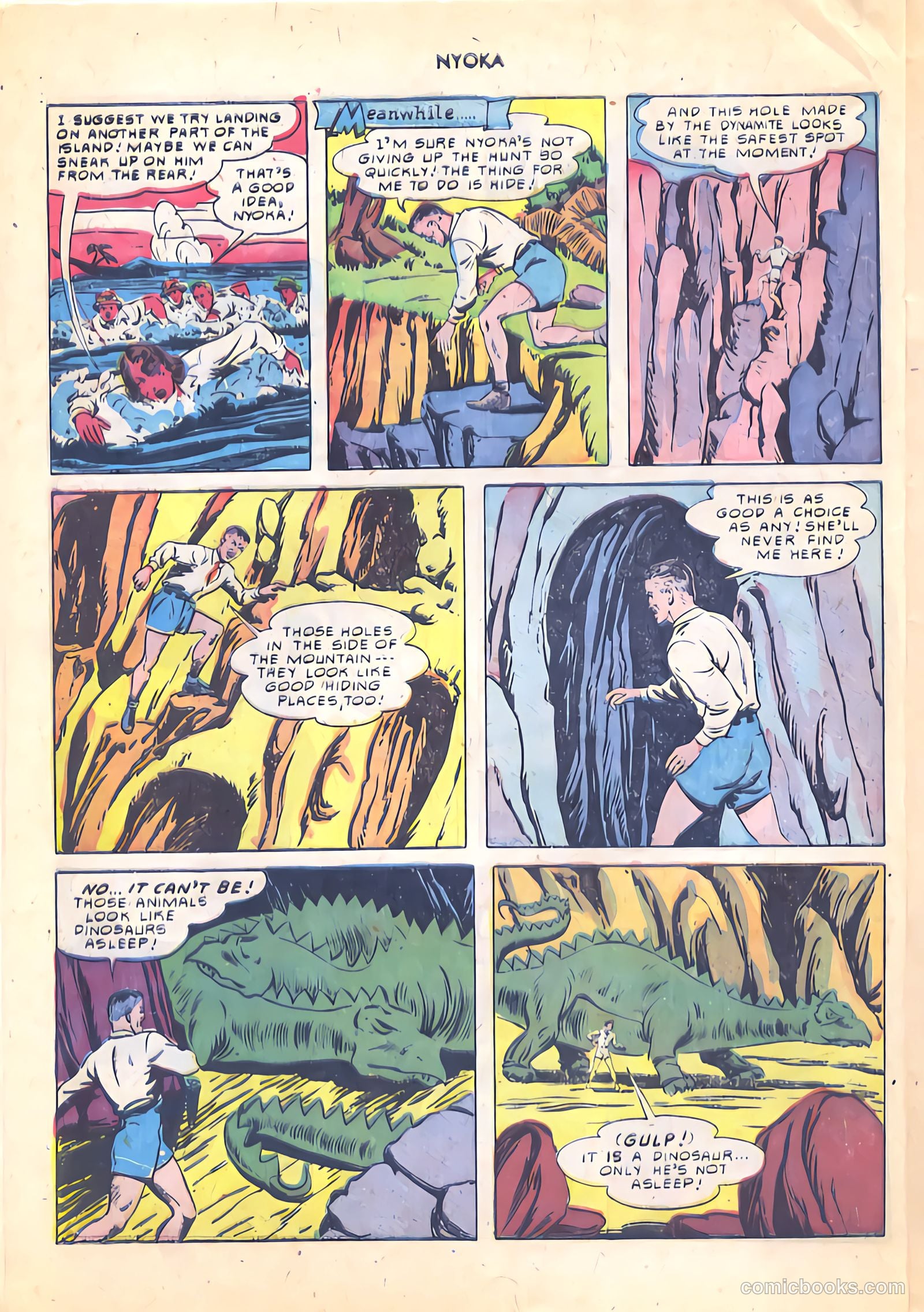 Nyoka the Jungle Girl #51 (1950) — page 32 of 52