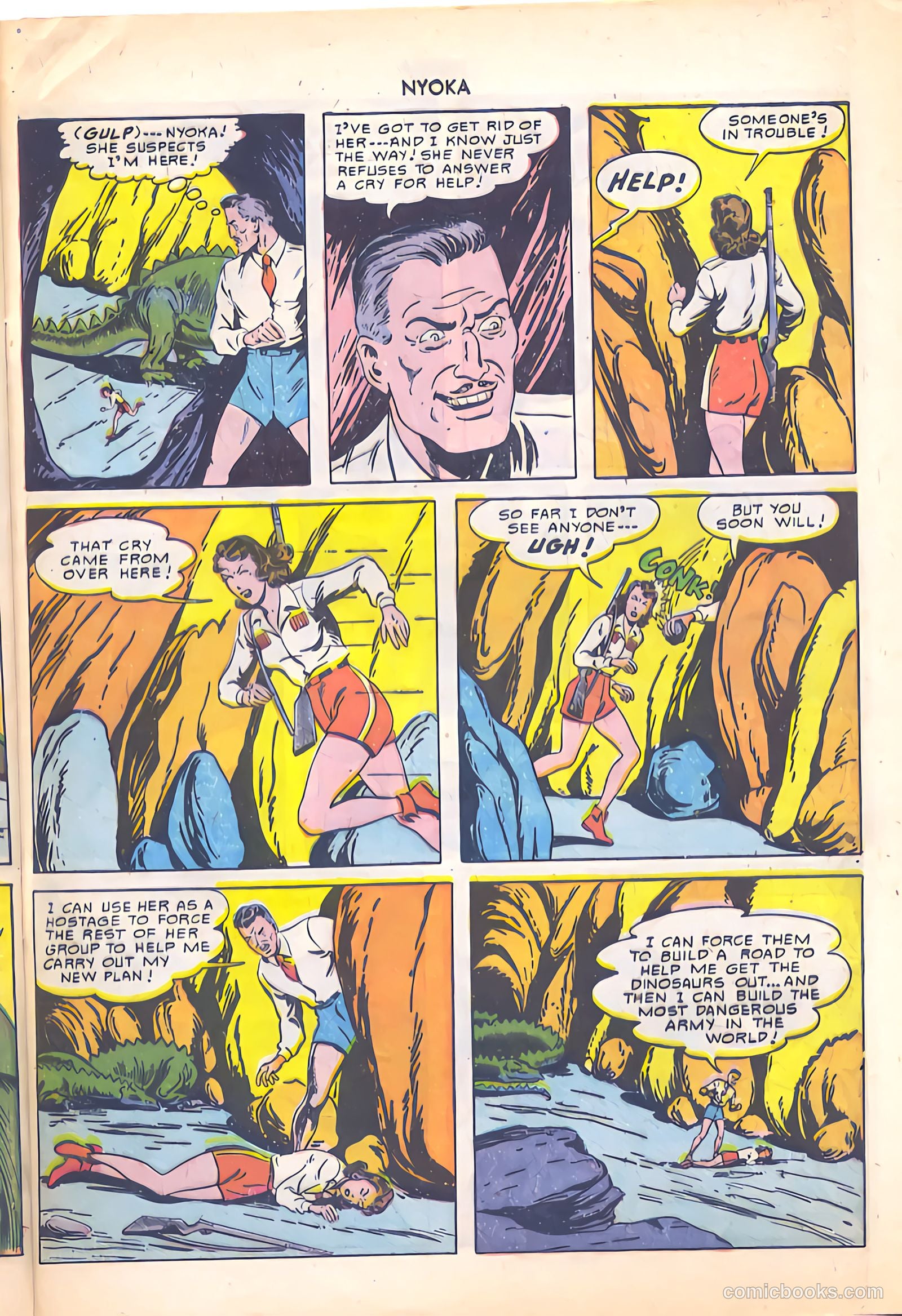 Nyoka the Jungle Girl #51 (1950) — page 37 of 52