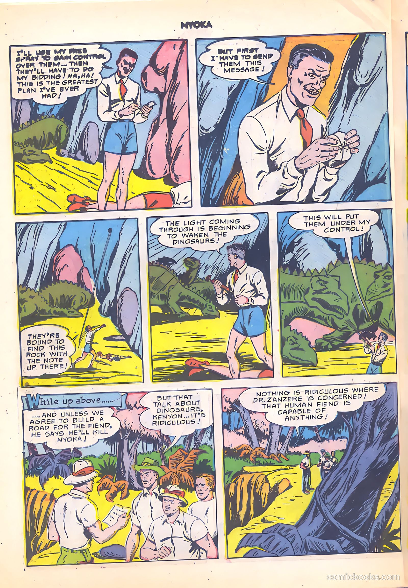 Nyoka the Jungle Girl #51 (1950) — page 38 of 52