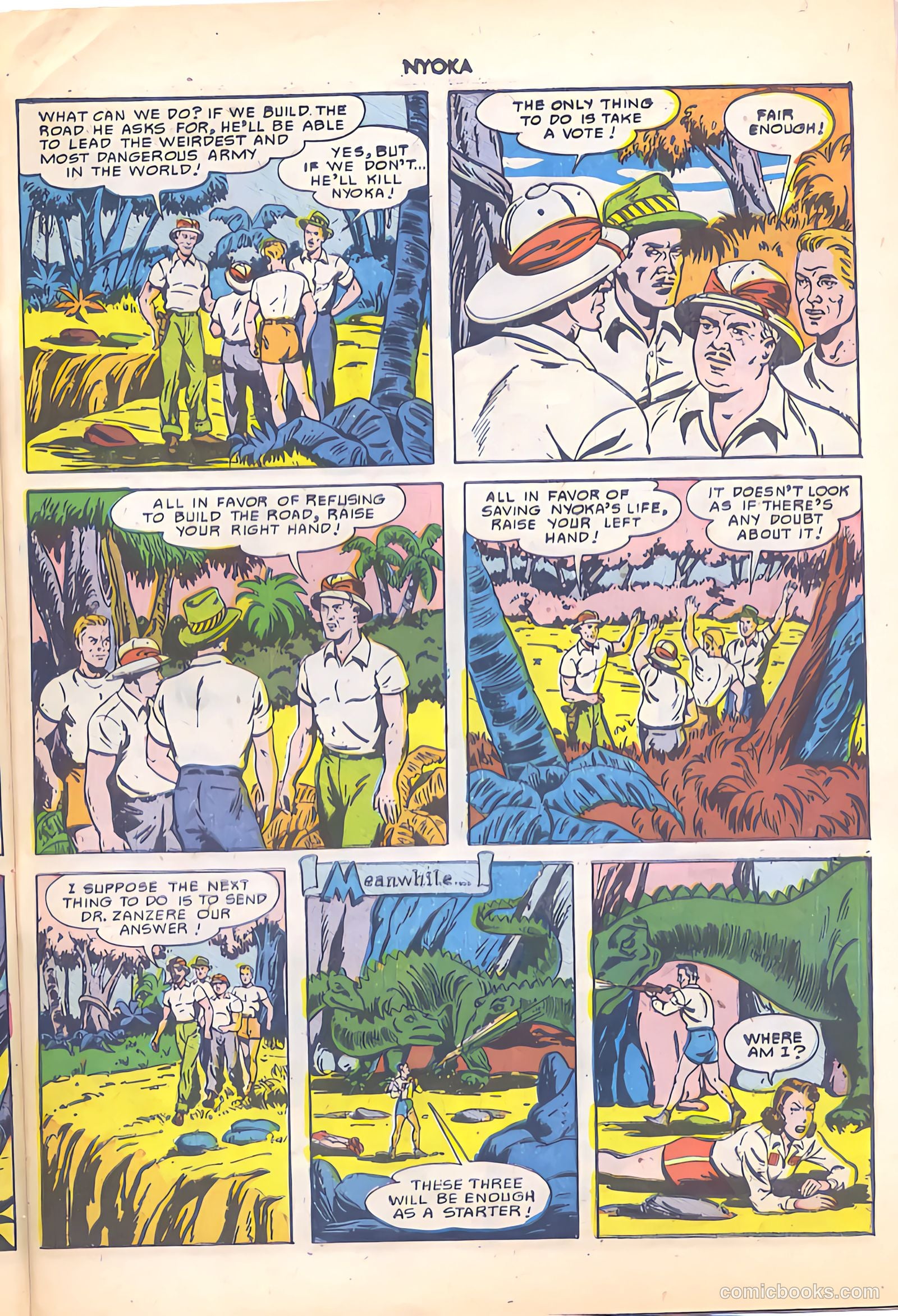 Nyoka the Jungle Girl #51 (1950) — page 39 of 52