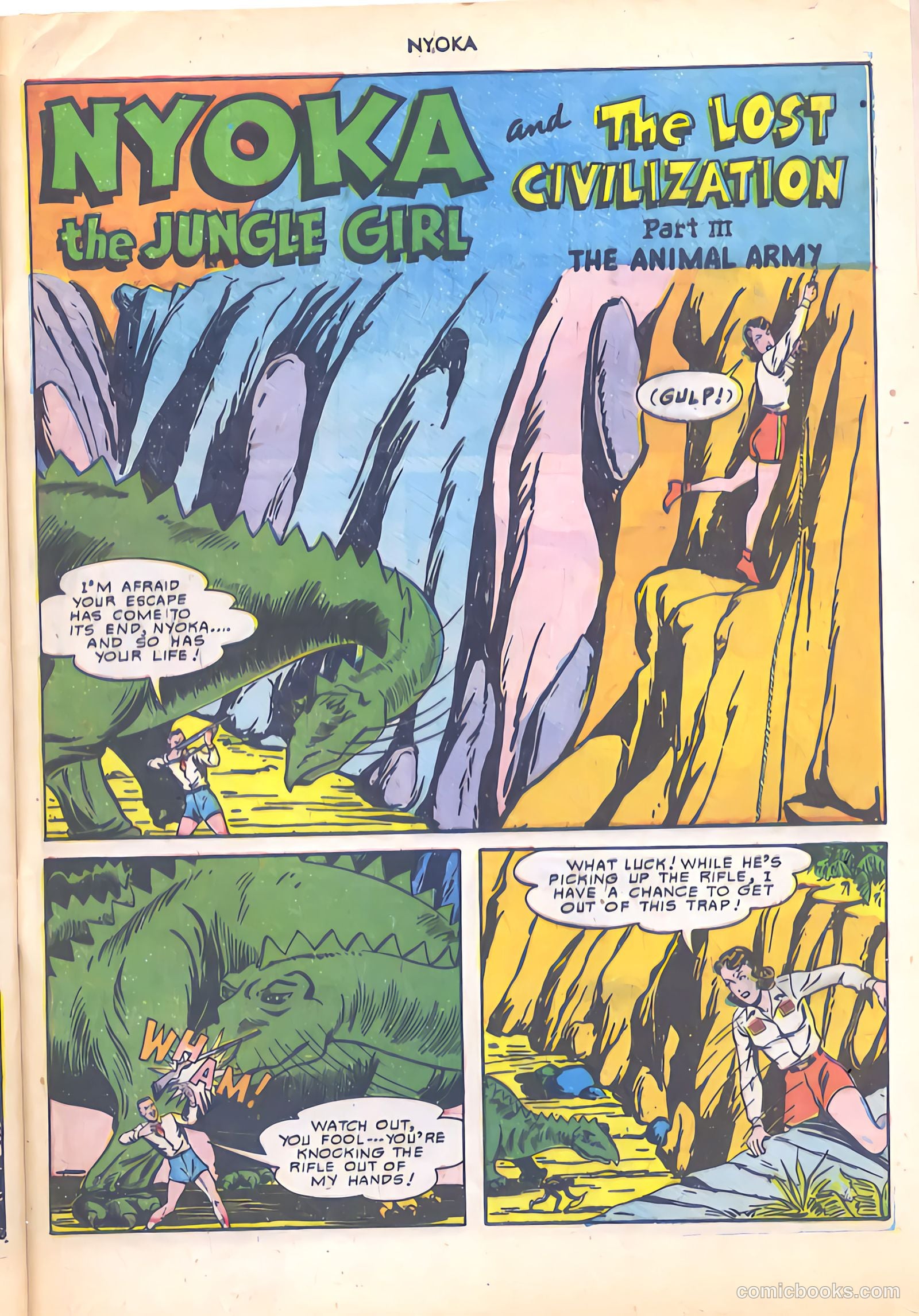 Nyoka the Jungle Girl #51 (1950) — page 45 of 52