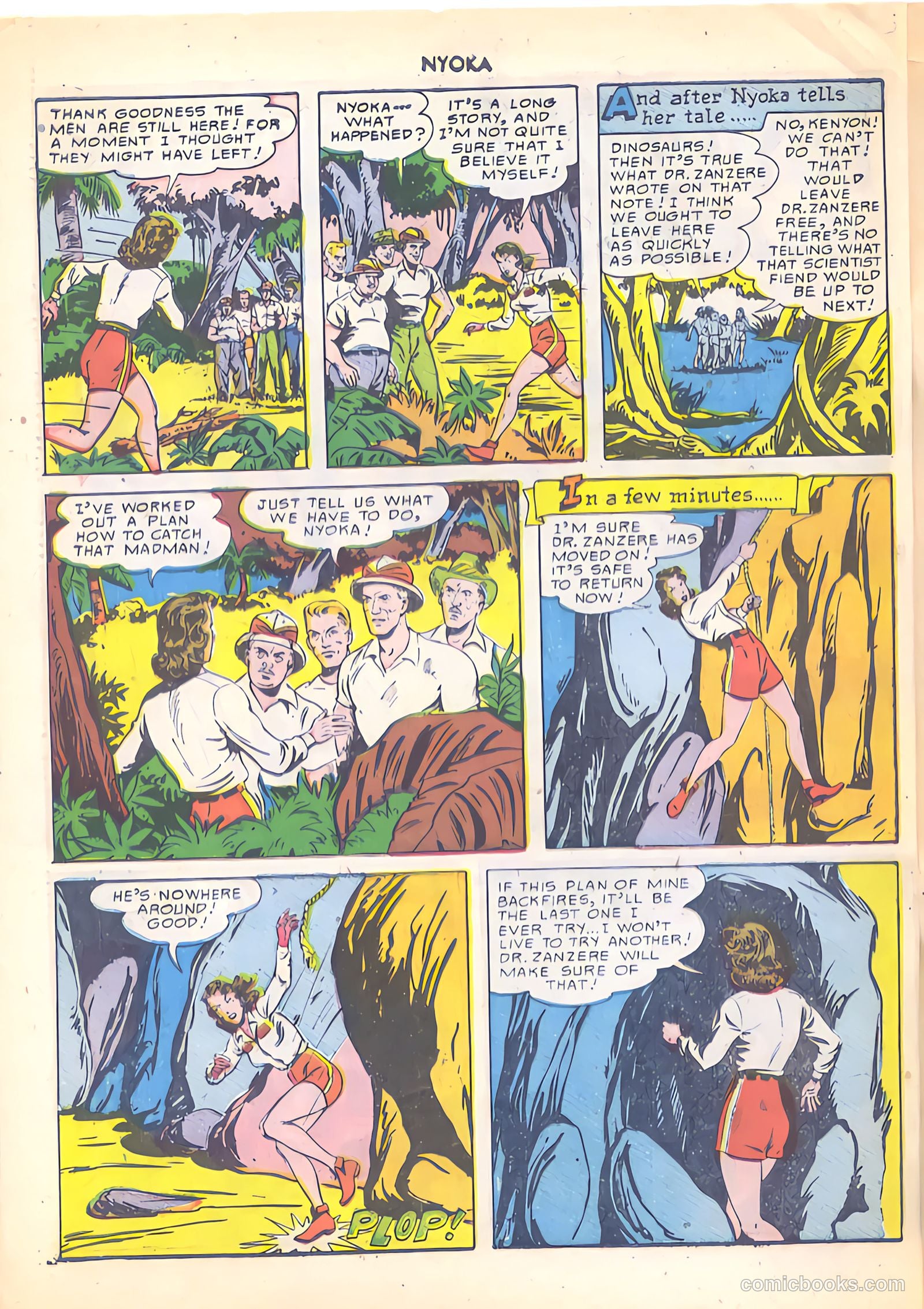 Nyoka the Jungle Girl #51 (1950) — page 46 of 52
