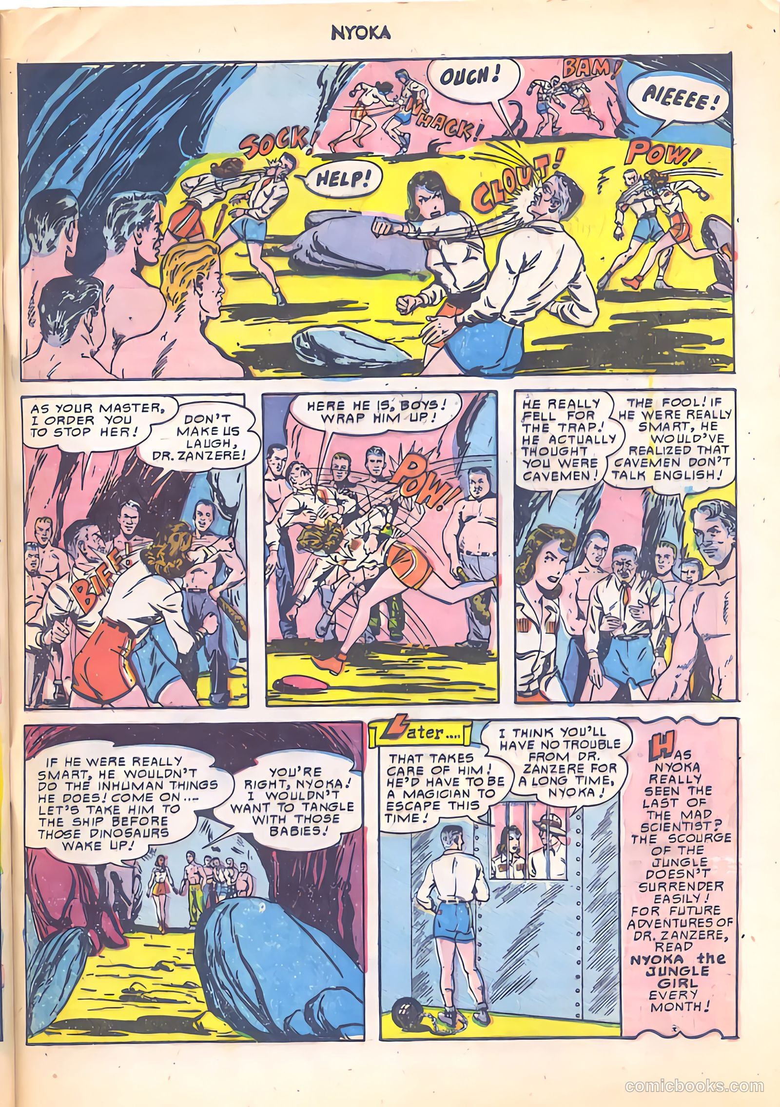 Nyoka the Jungle Girl #51 (1950) — page 49 of 52