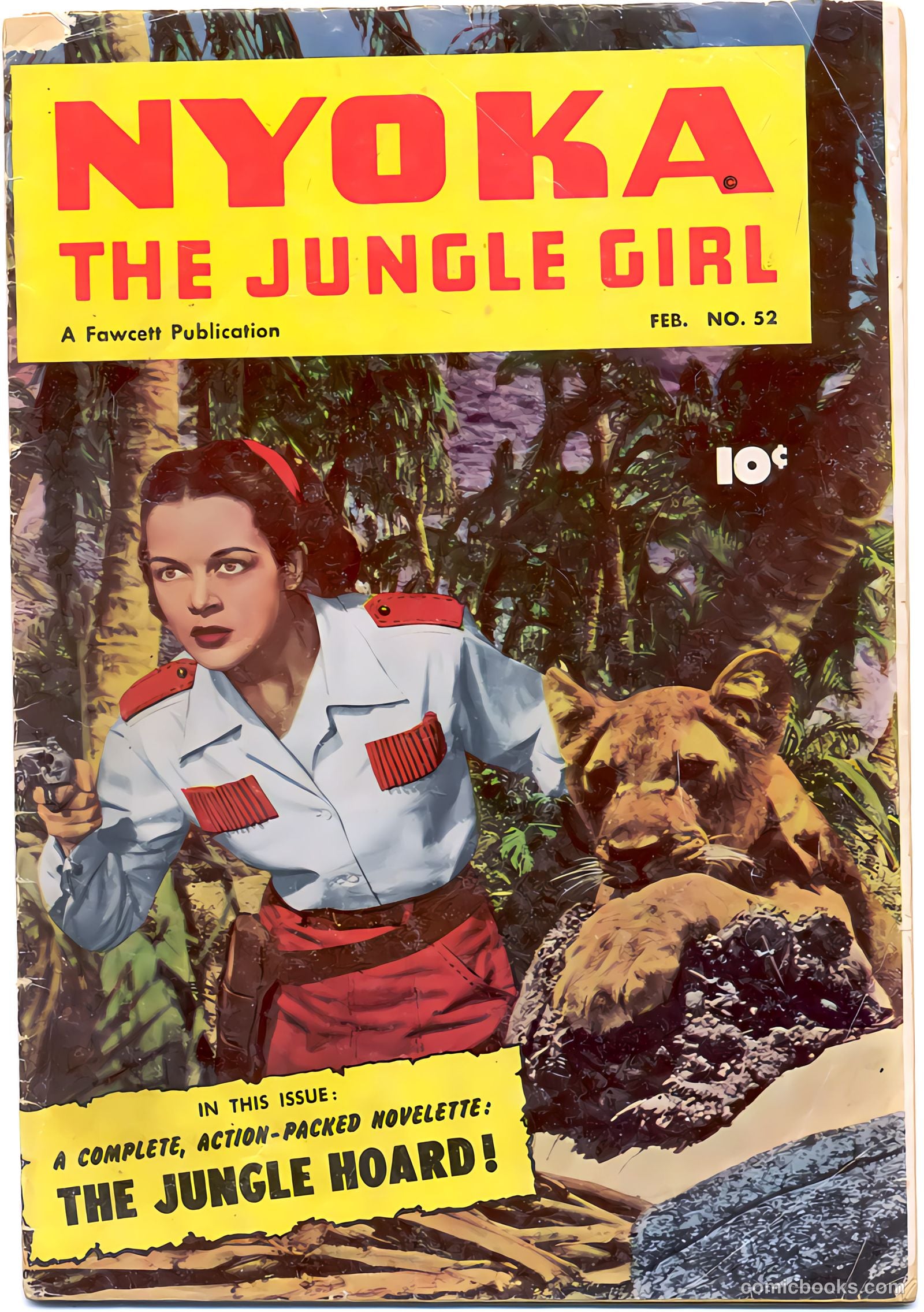 Nyoka the Jungle Girl #52