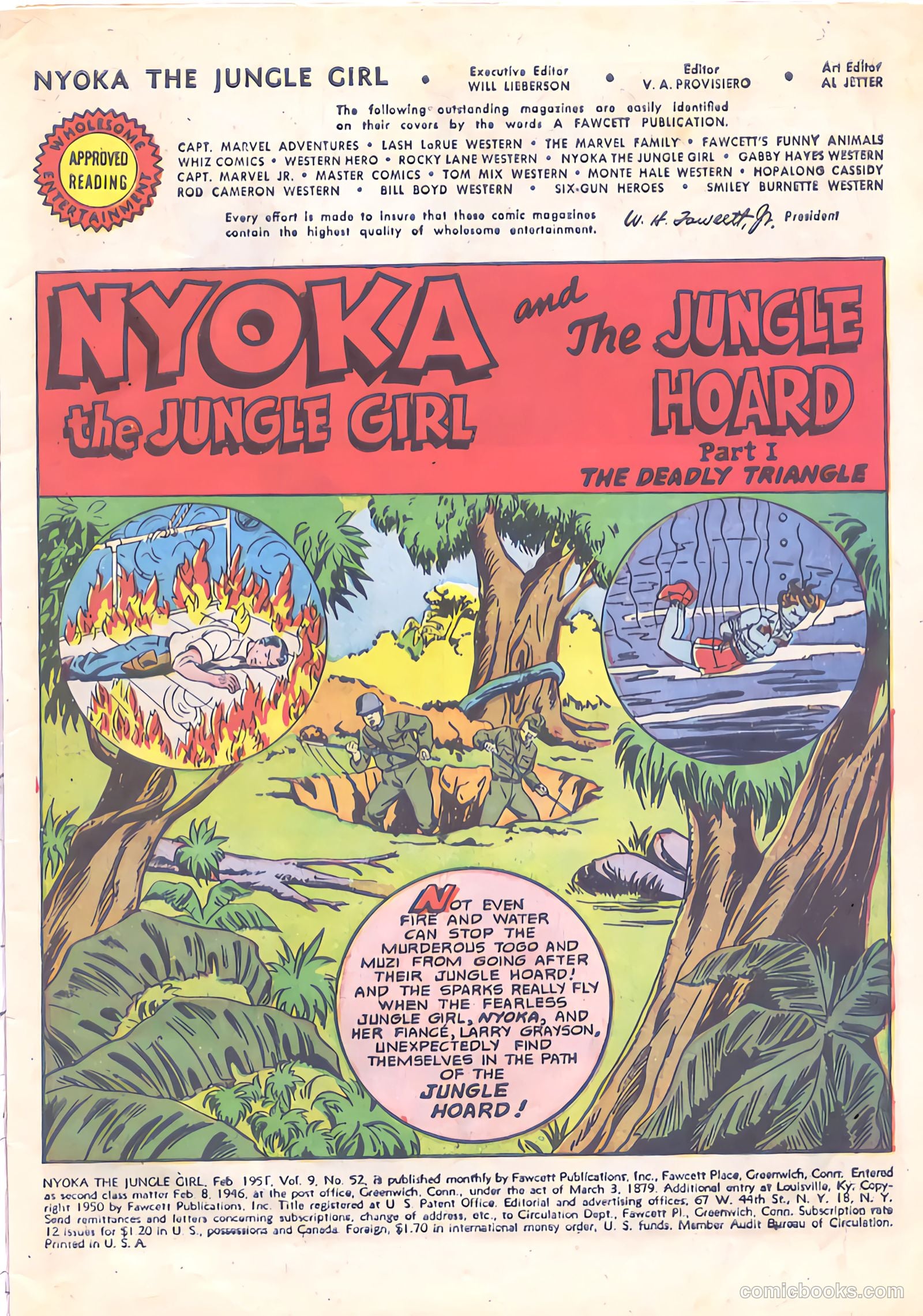 Nyoka the Jungle Girl #52 (1951) — page 3 of 36