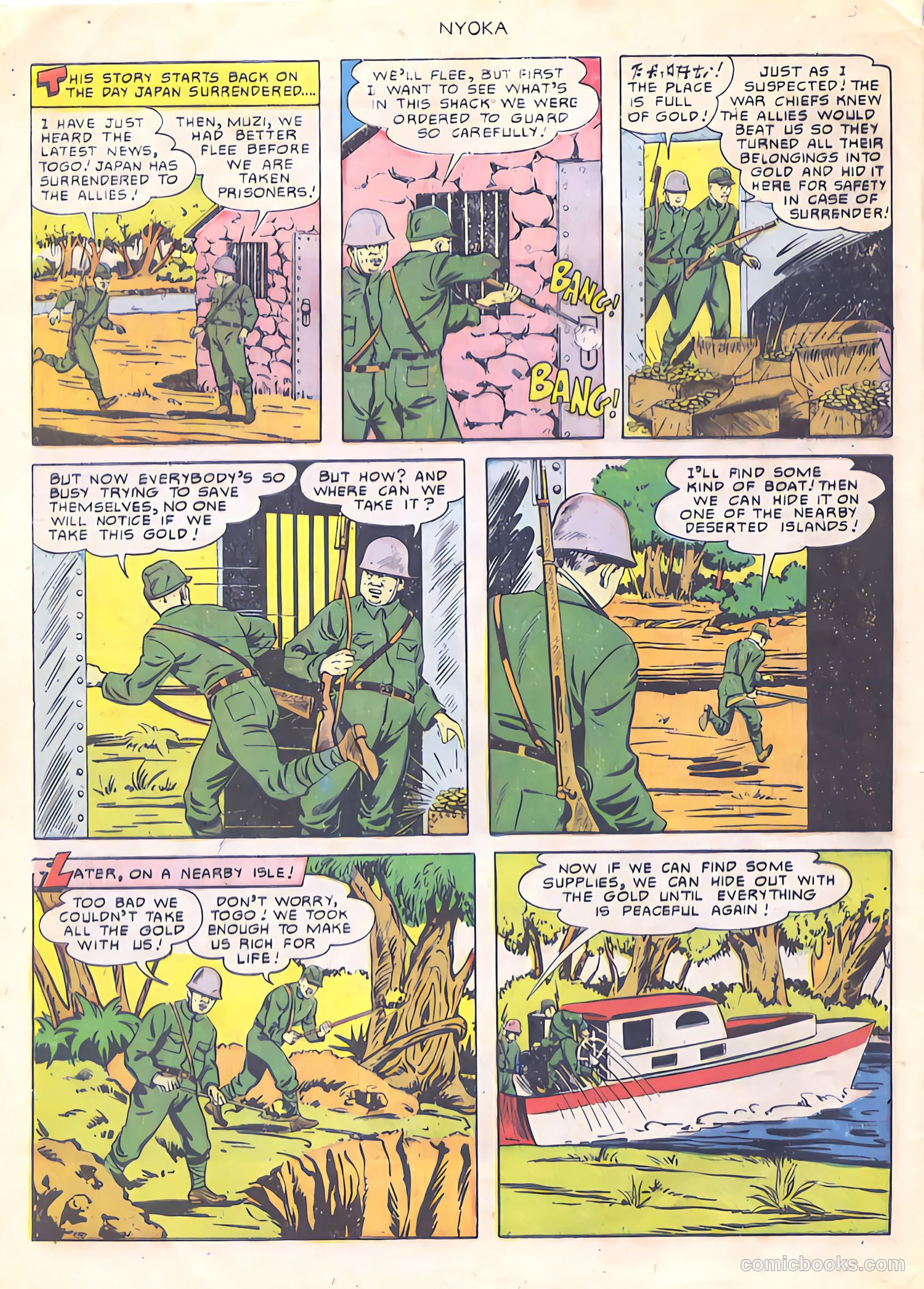 Nyoka the Jungle Girl #52 (1951) — page 4 of 36