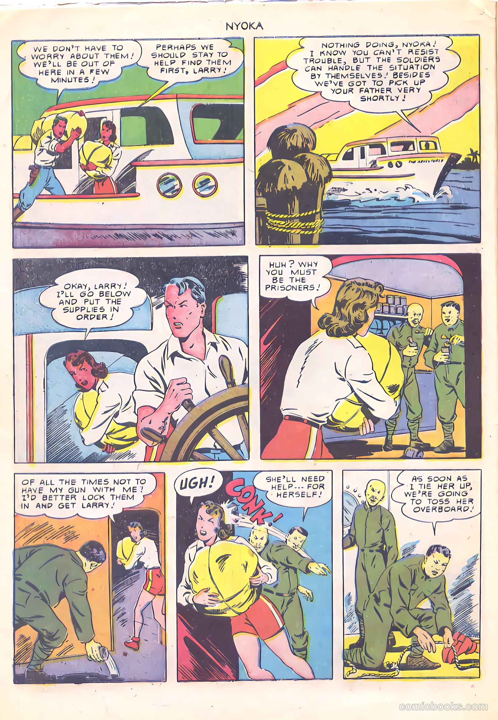 Nyoka the Jungle Girl #52 (1951) — page 6 of 36
