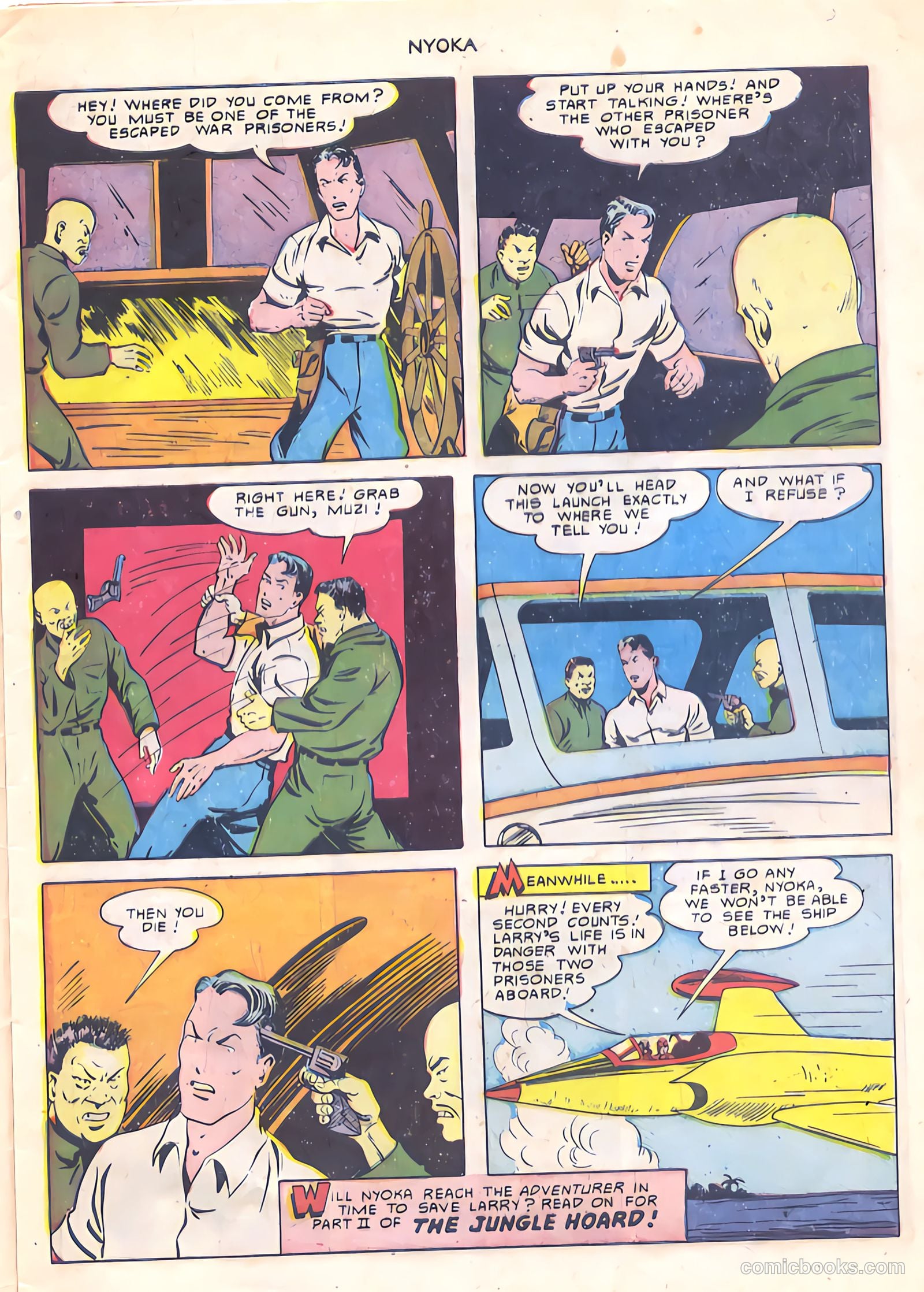 Nyoka the Jungle Girl #52 (1951) — page 9 of 36