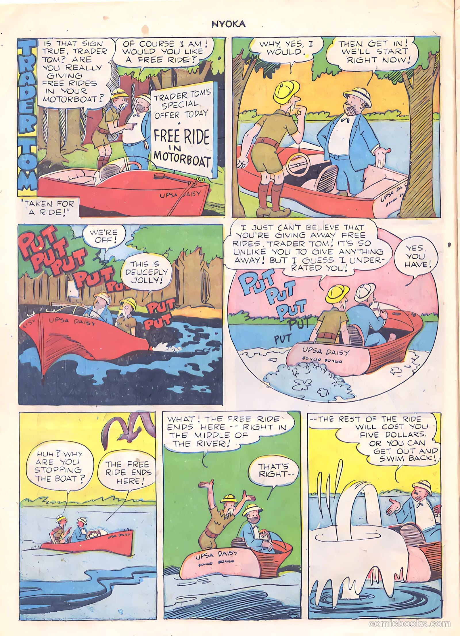 Nyoka the Jungle Girl #52 (1951) — page 10 of 36