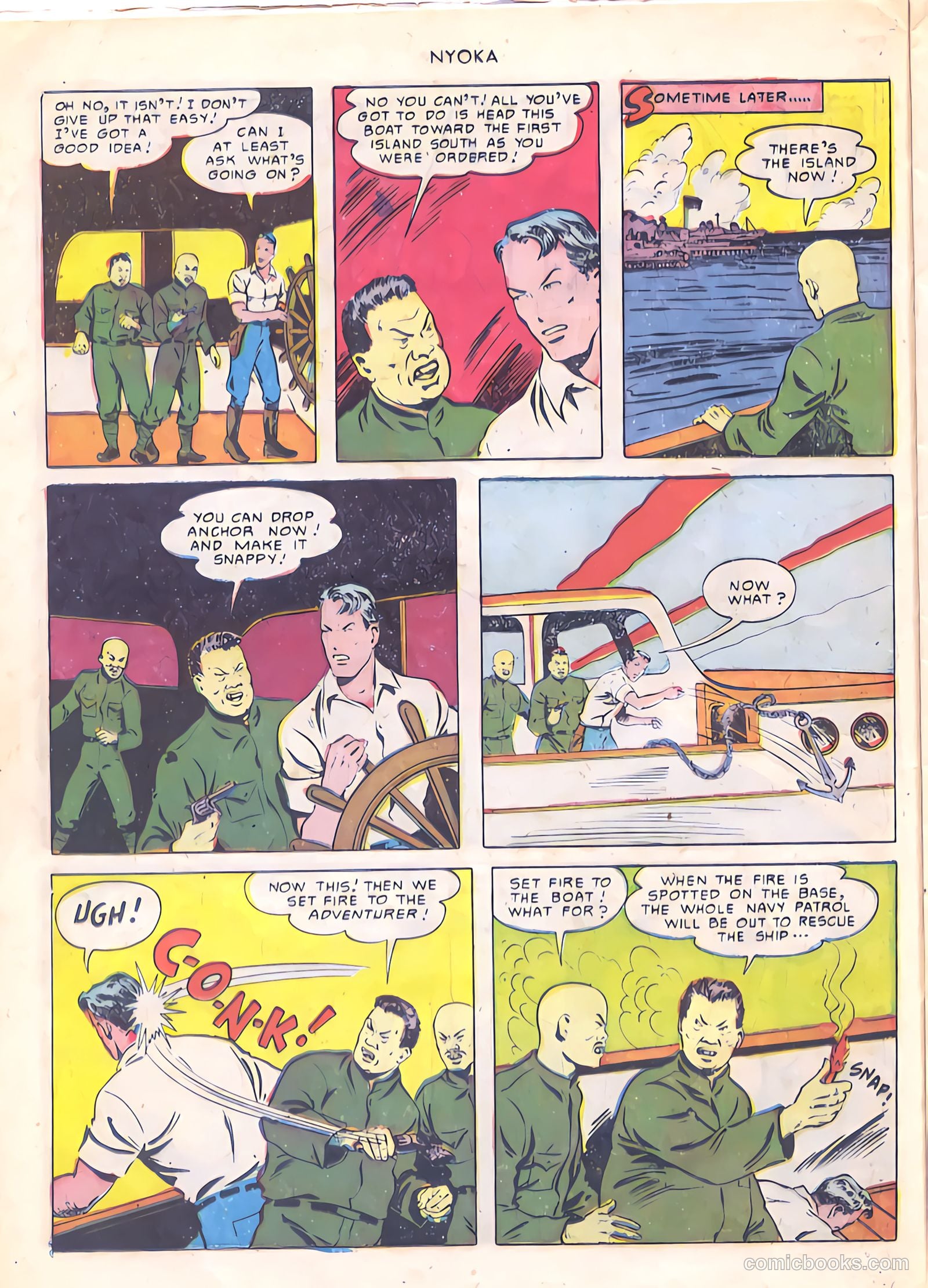 Nyoka the Jungle Girl #52 (1951) — page 12 of 36