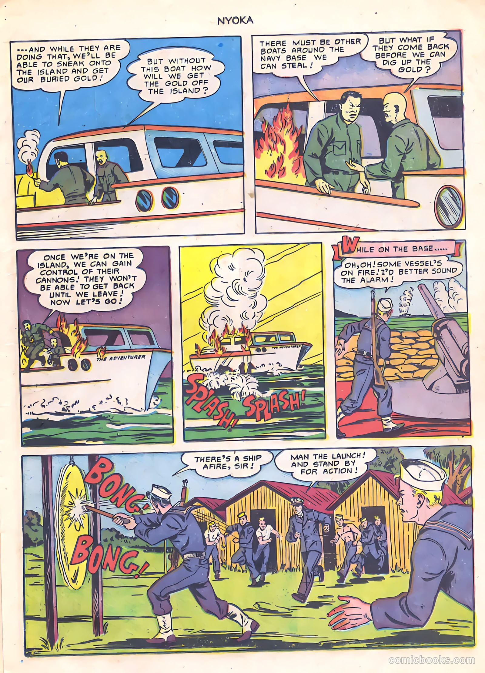 Nyoka the Jungle Girl #52 (1951) — page 13 of 36