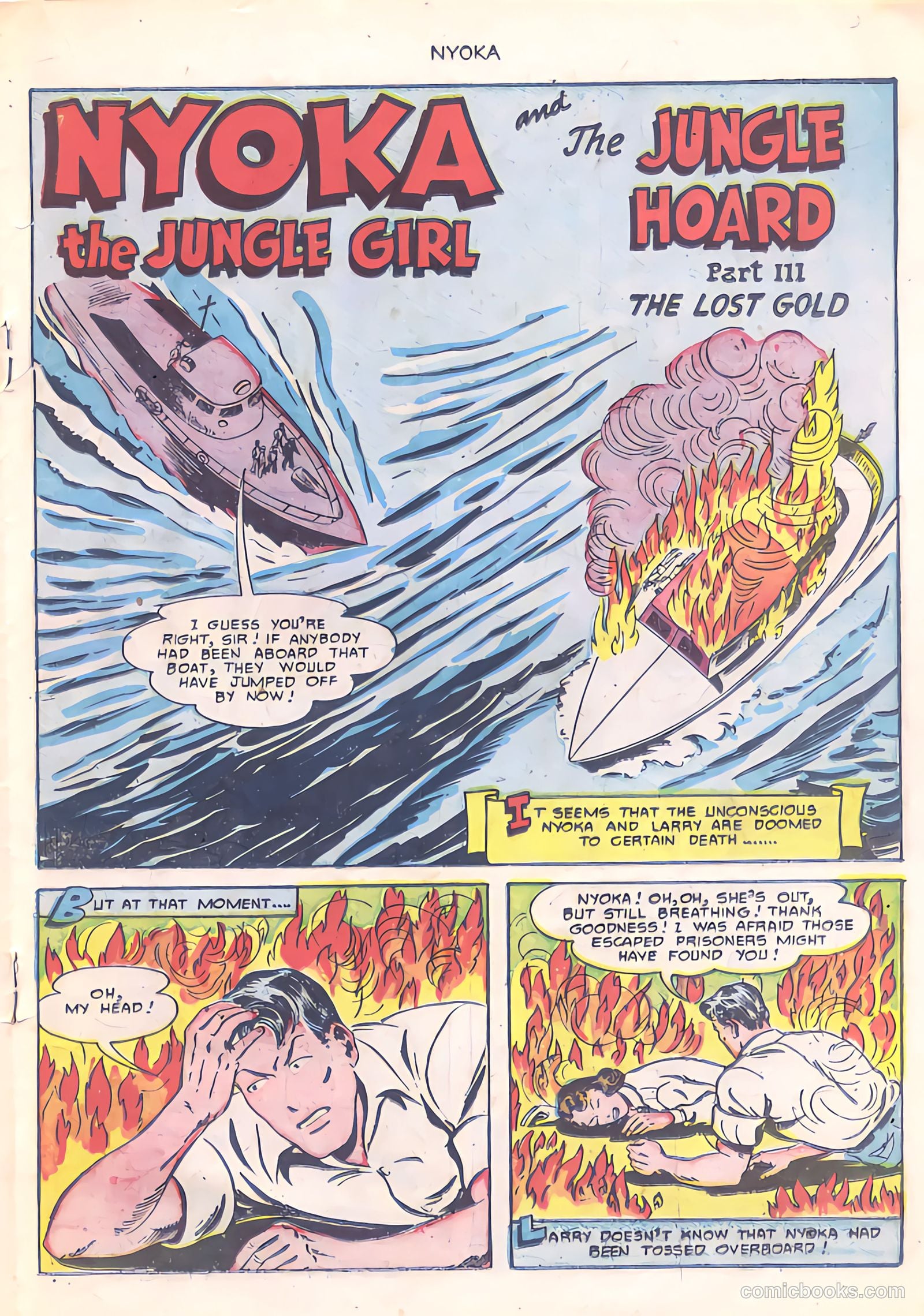 Nyoka the Jungle Girl #52 (1951) — page 19 of 36