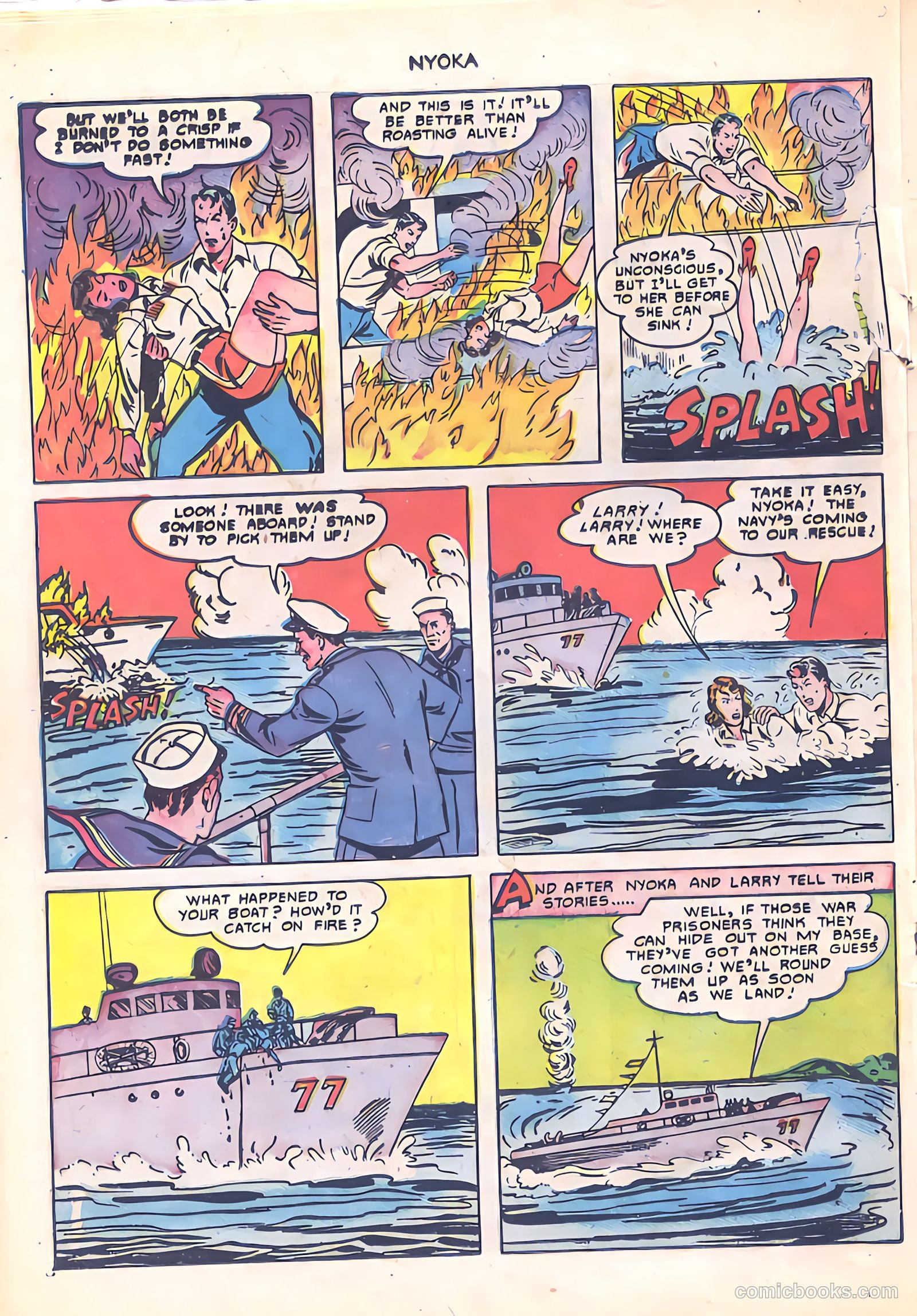 Nyoka the Jungle Girl #52 (1951) — page 20 of 36