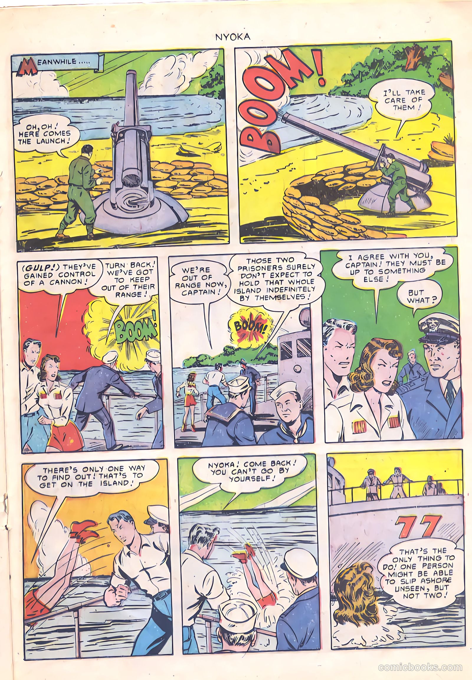 Nyoka the Jungle Girl #52 (1951) — page 21 of 36