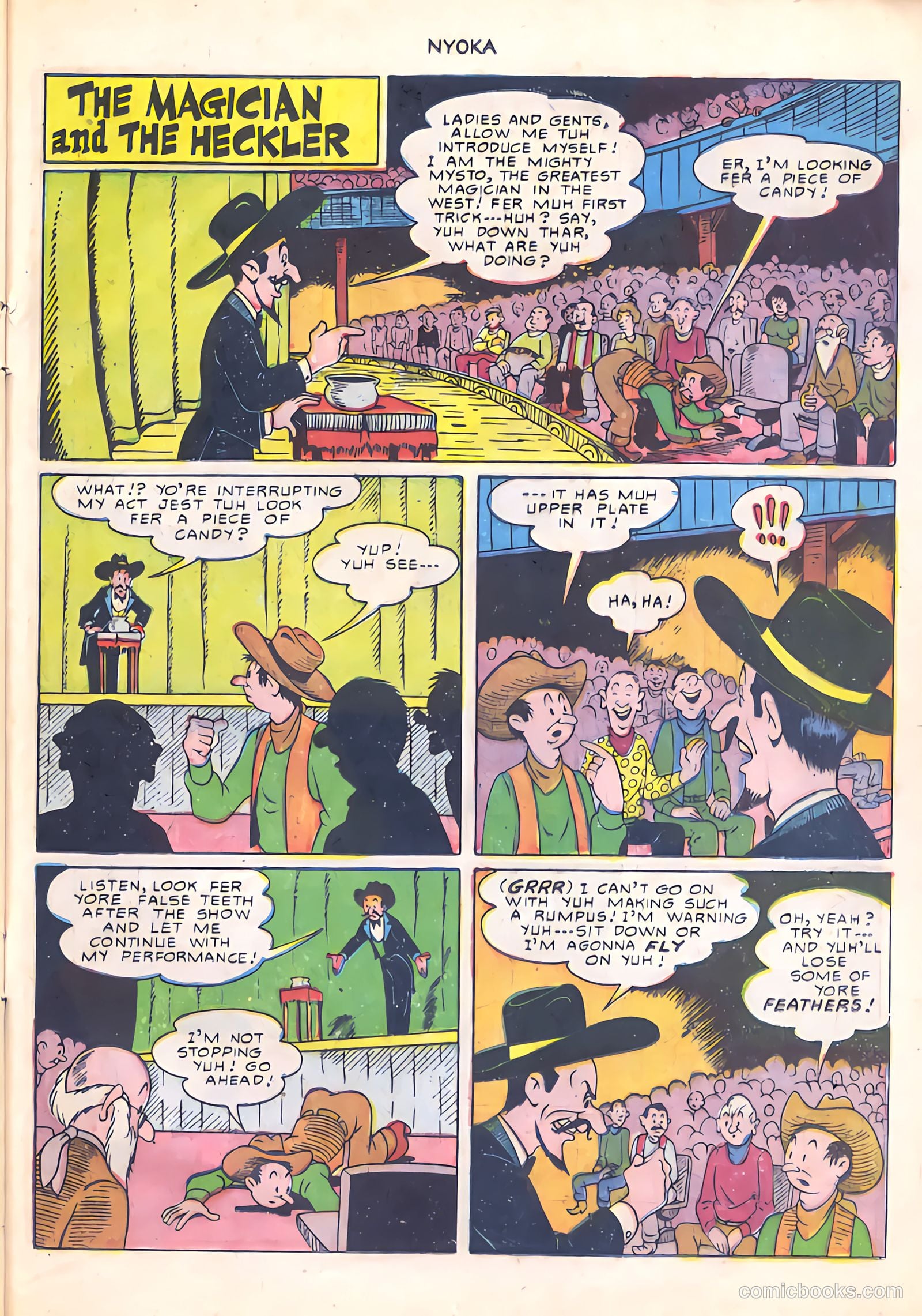 Nyoka the Jungle Girl #52 (1951) — page 25 of 36