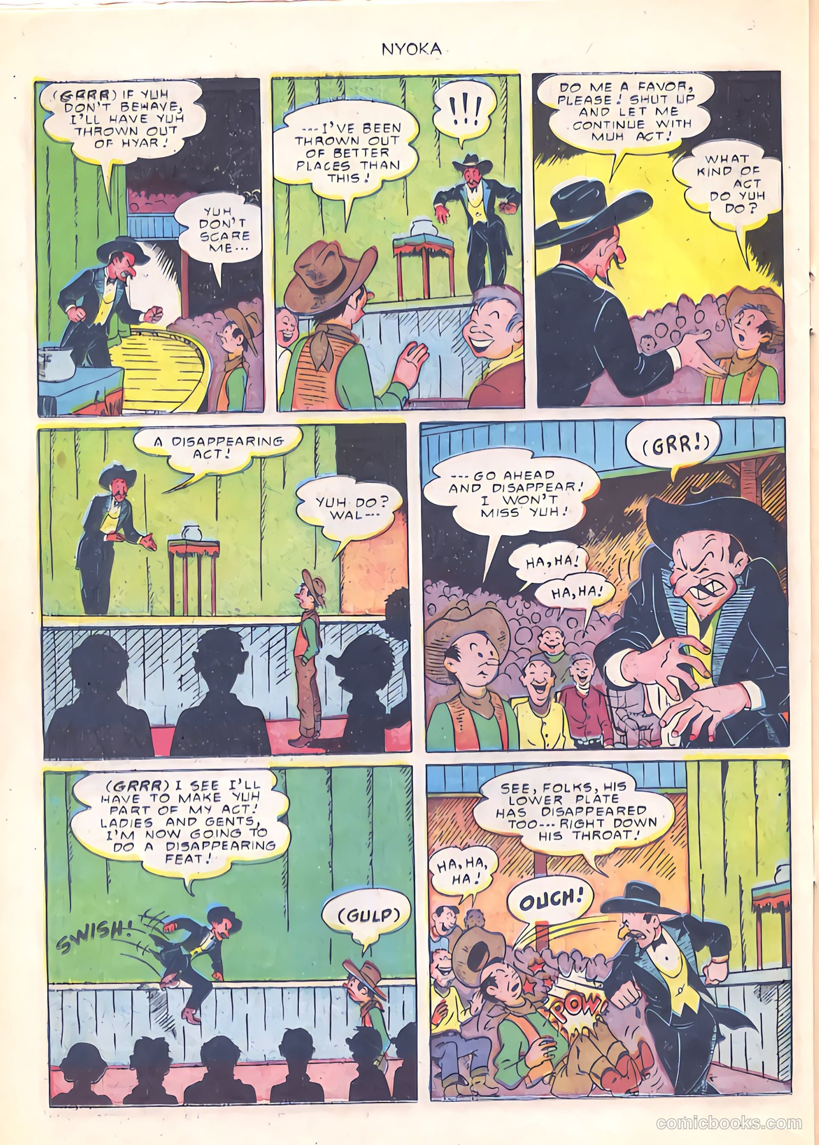 Nyoka the Jungle Girl #52 (1951) — page 26 of 36