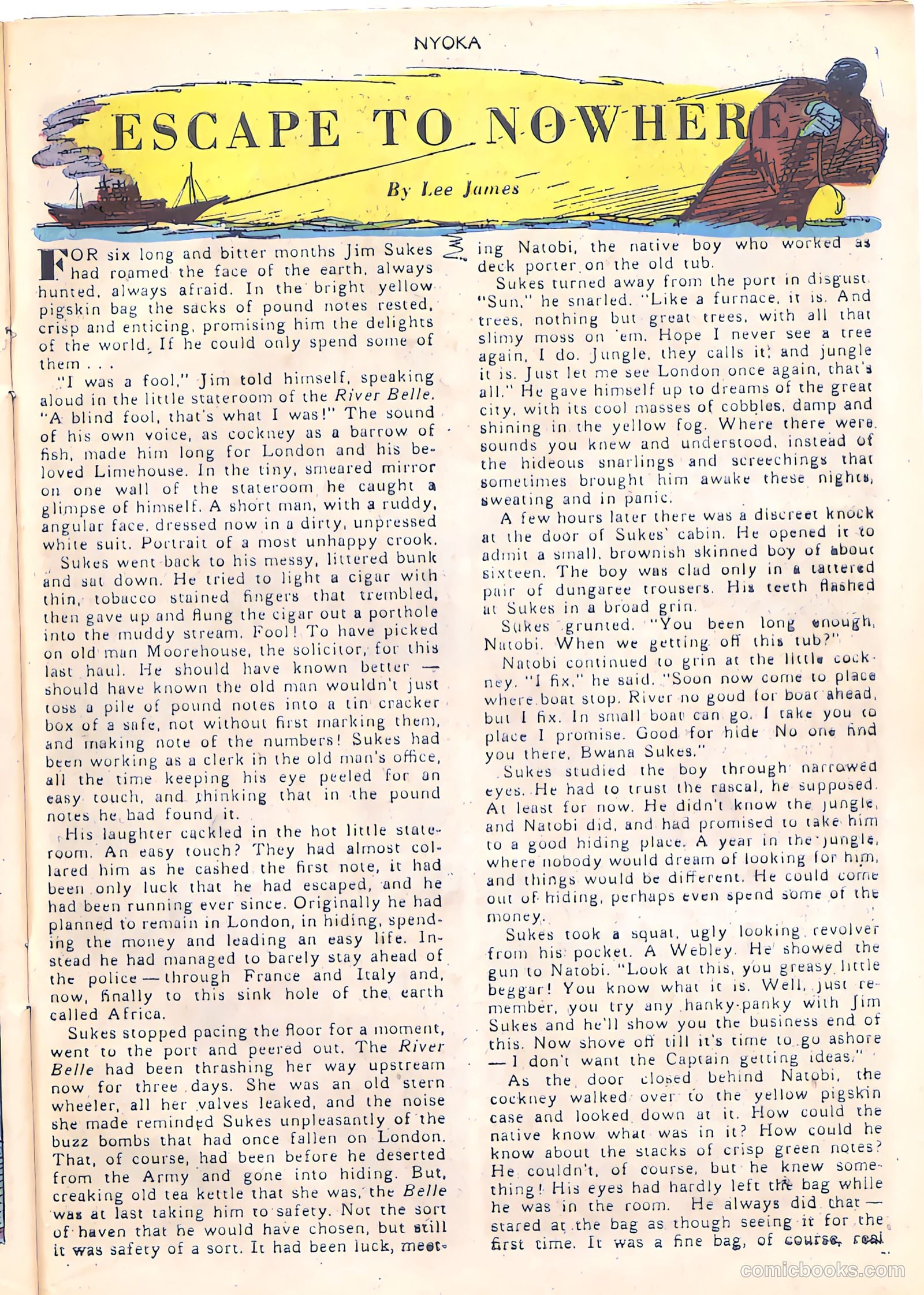 Nyoka the Jungle Girl #52 (1951) — page 27 of 36