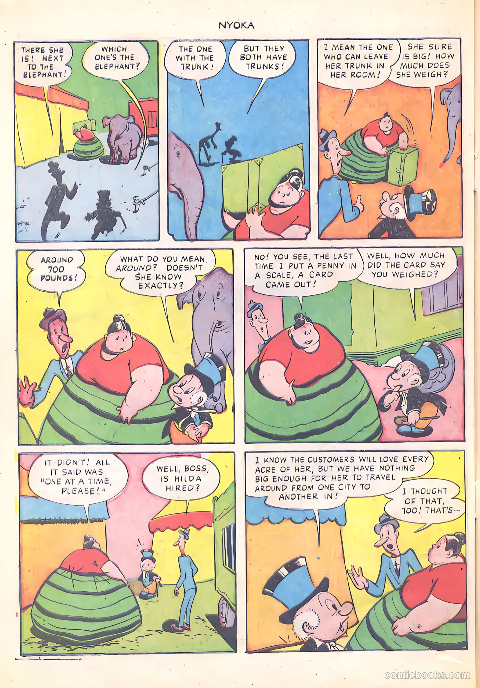 Nyoka the Jungle Girl #52 (1951) — page 30 of 36