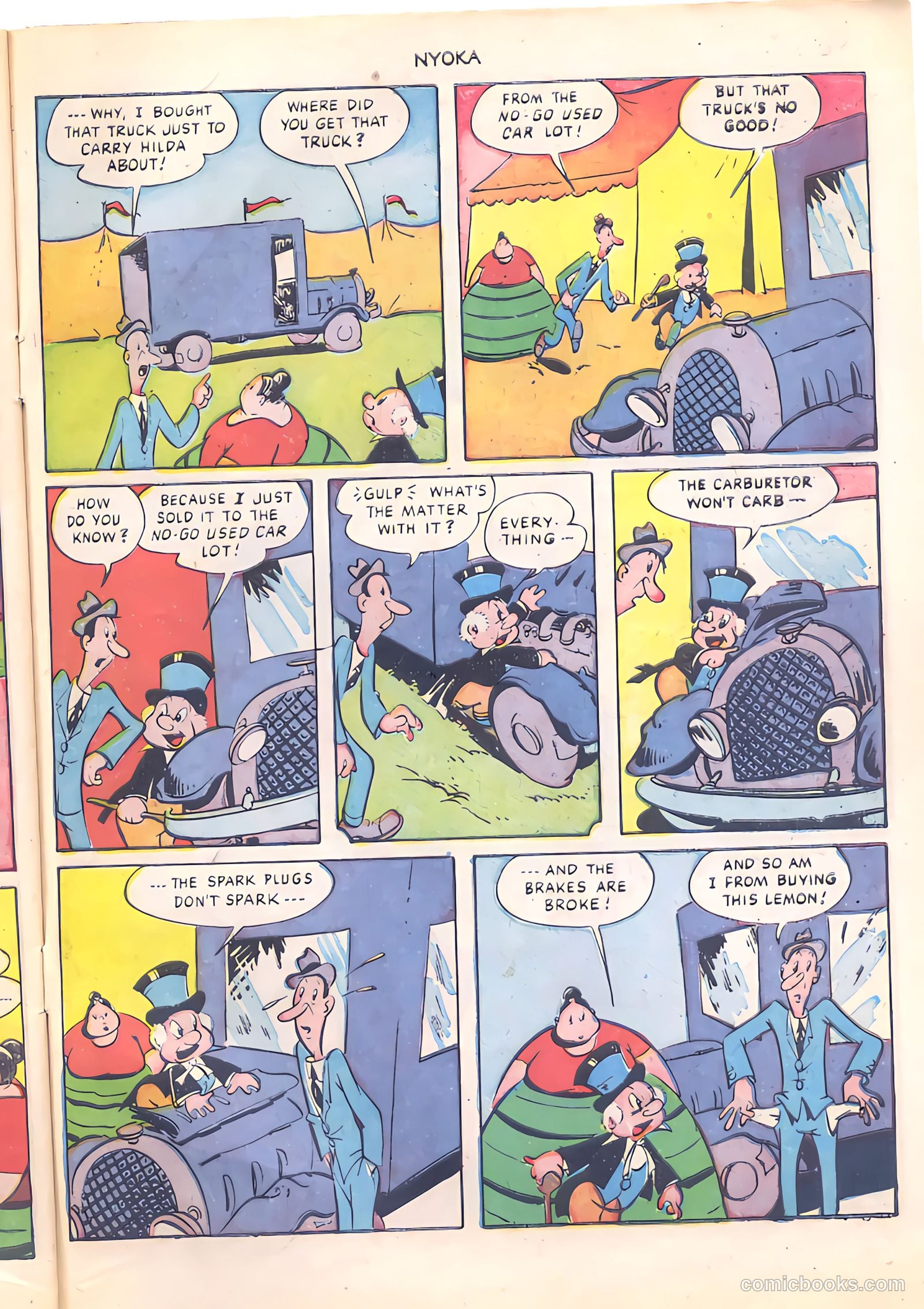 Nyoka the Jungle Girl #52 (1951) — page 31 of 36