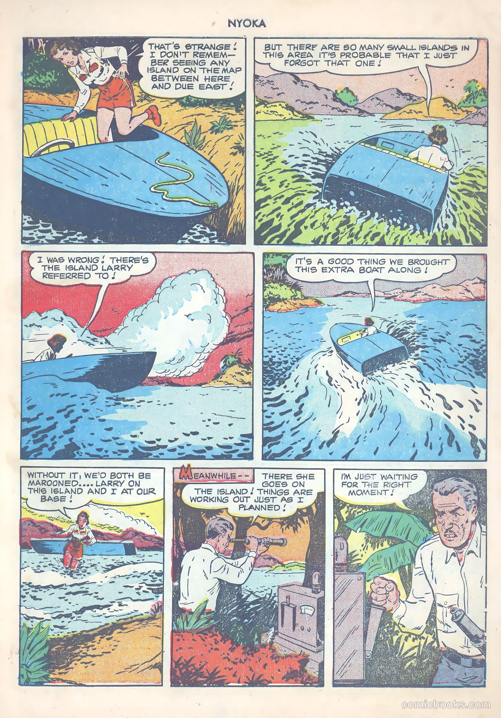 Nyoka the Jungle Girl #53 (1951) — page 7 of 52