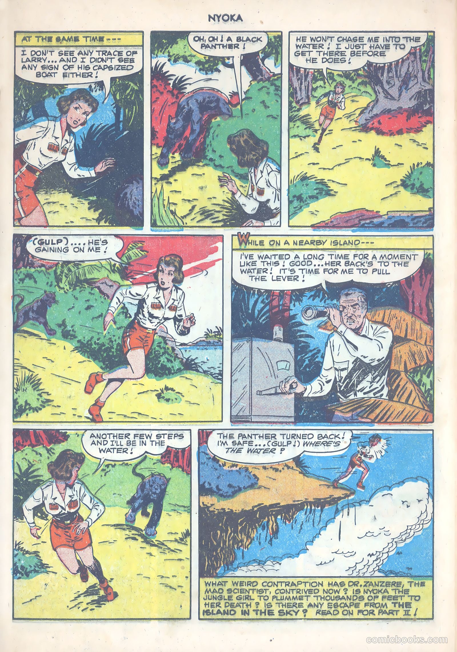 Nyoka the Jungle Girl #53 (1951) — page 8 of 52