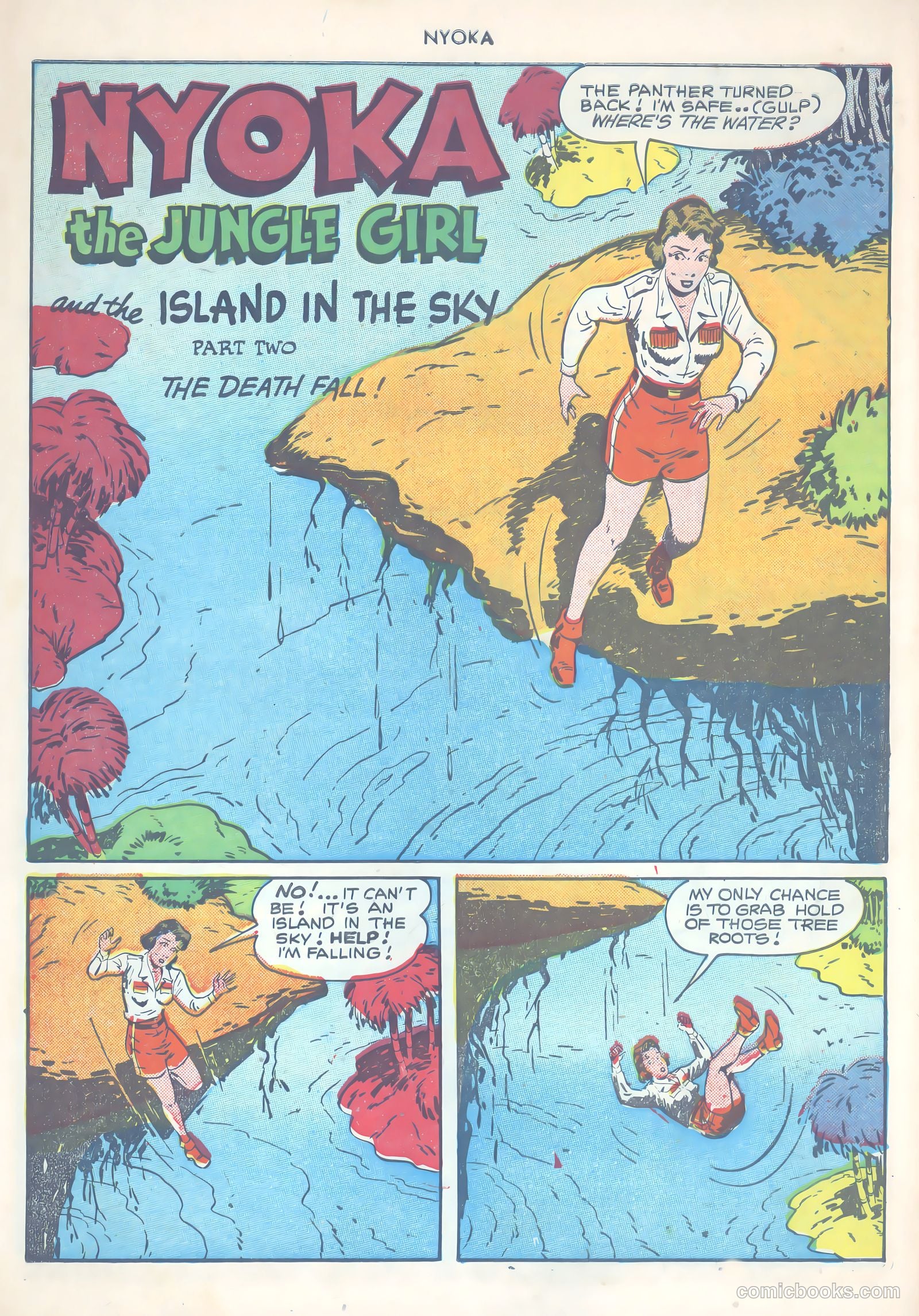 Nyoka the Jungle Girl #53 (1951) — page 10 of 52